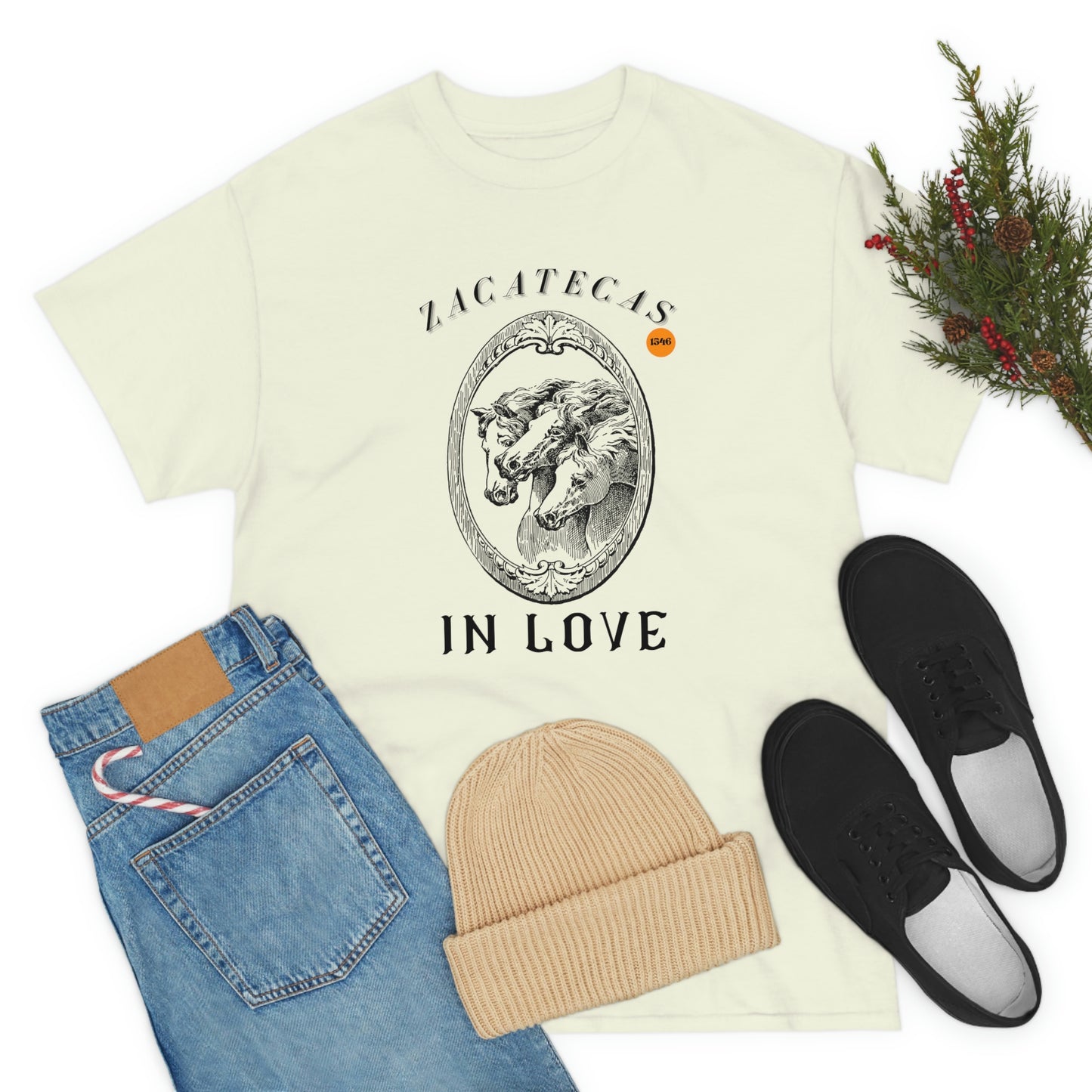 Zacatecas Unisex Heavy Cotton Tee