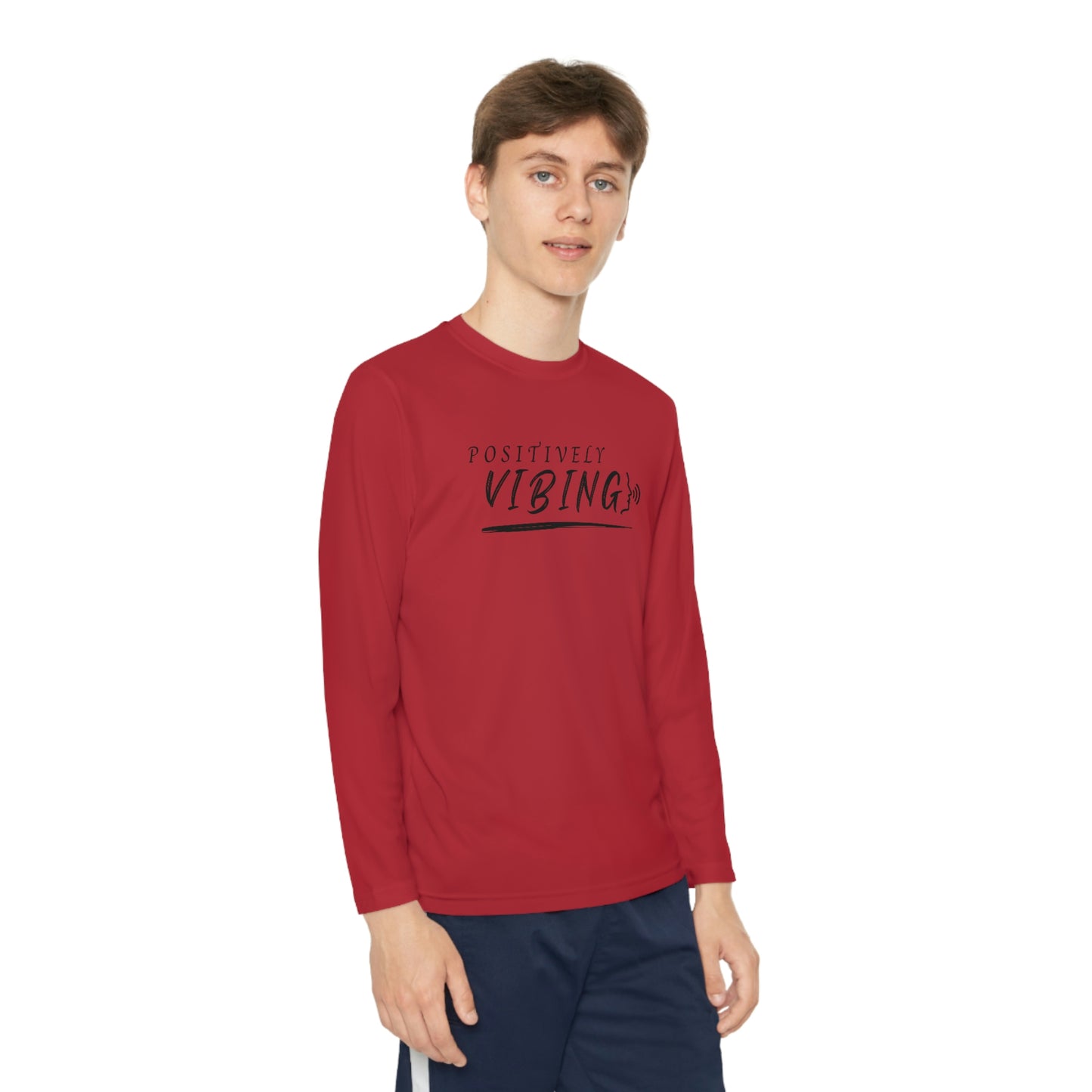 Vibe, Youth Long Sleeve Competitor Tee