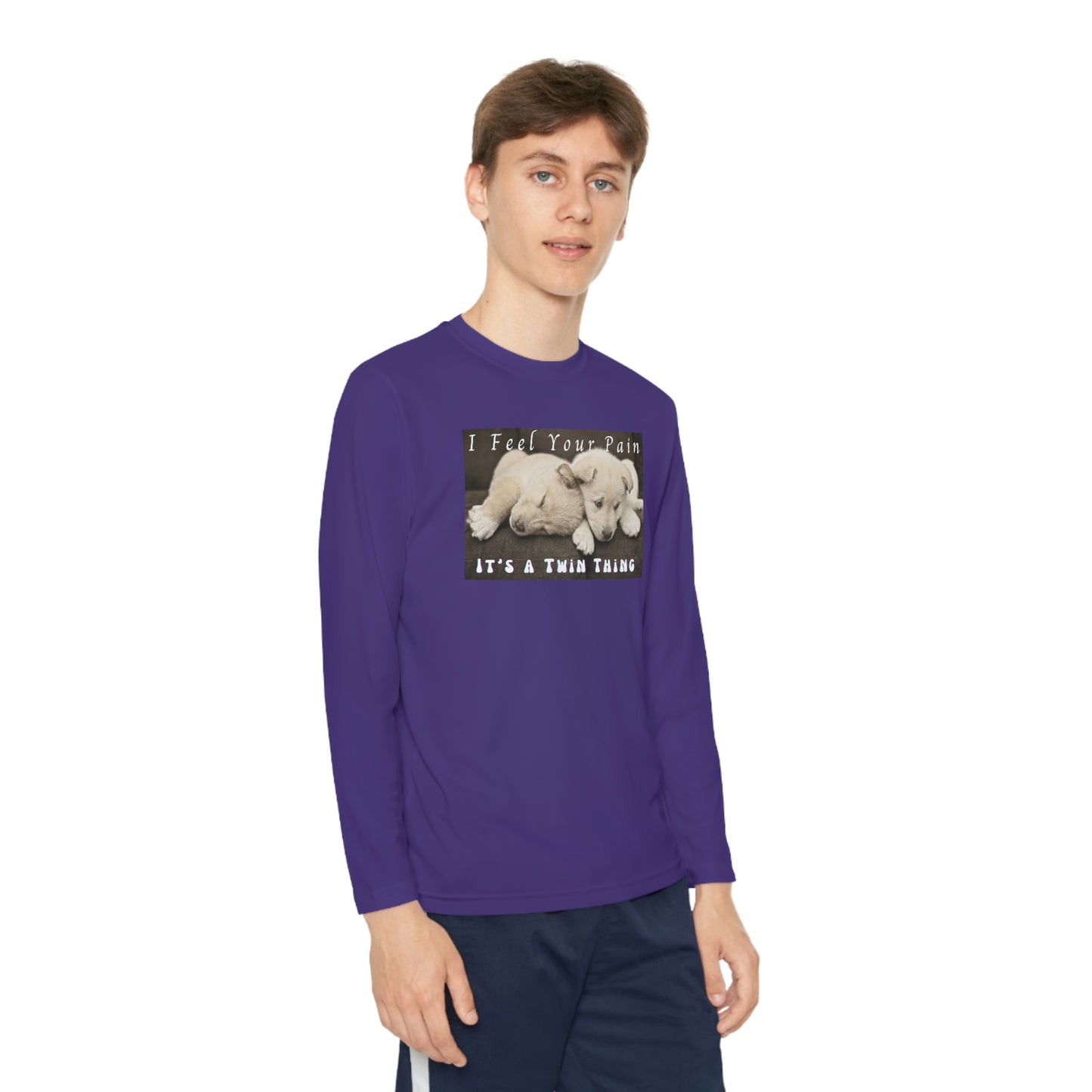 Twin, Youth Long Sleeve Competitor Tee