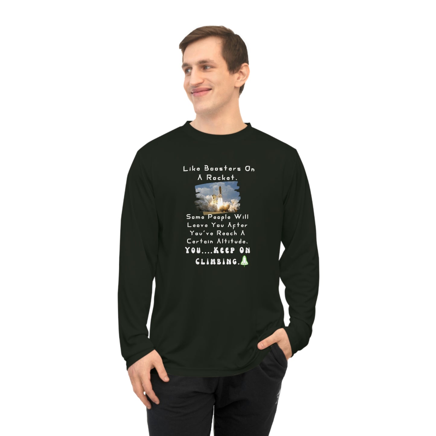 Wisdom, Unisex Performance Long Sleeve Shirt