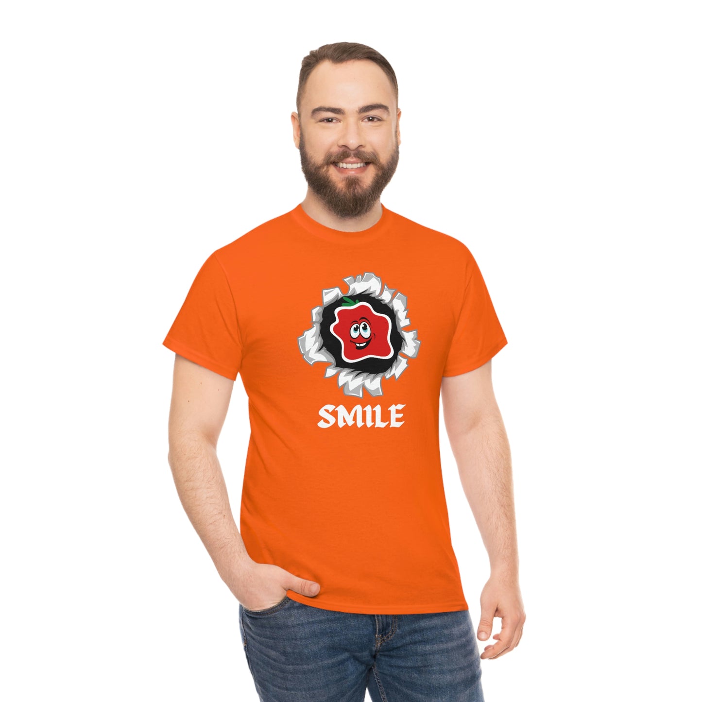 Smile Unisex Heavy Cotton Tee