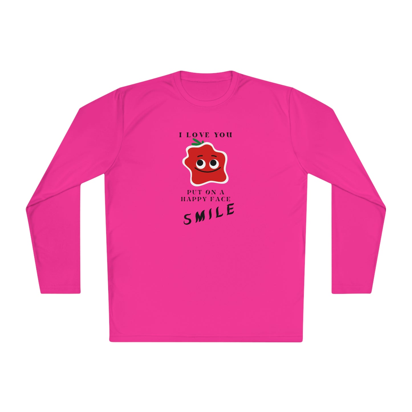 Smile Unisex Lightweight Long Sleeve Tee