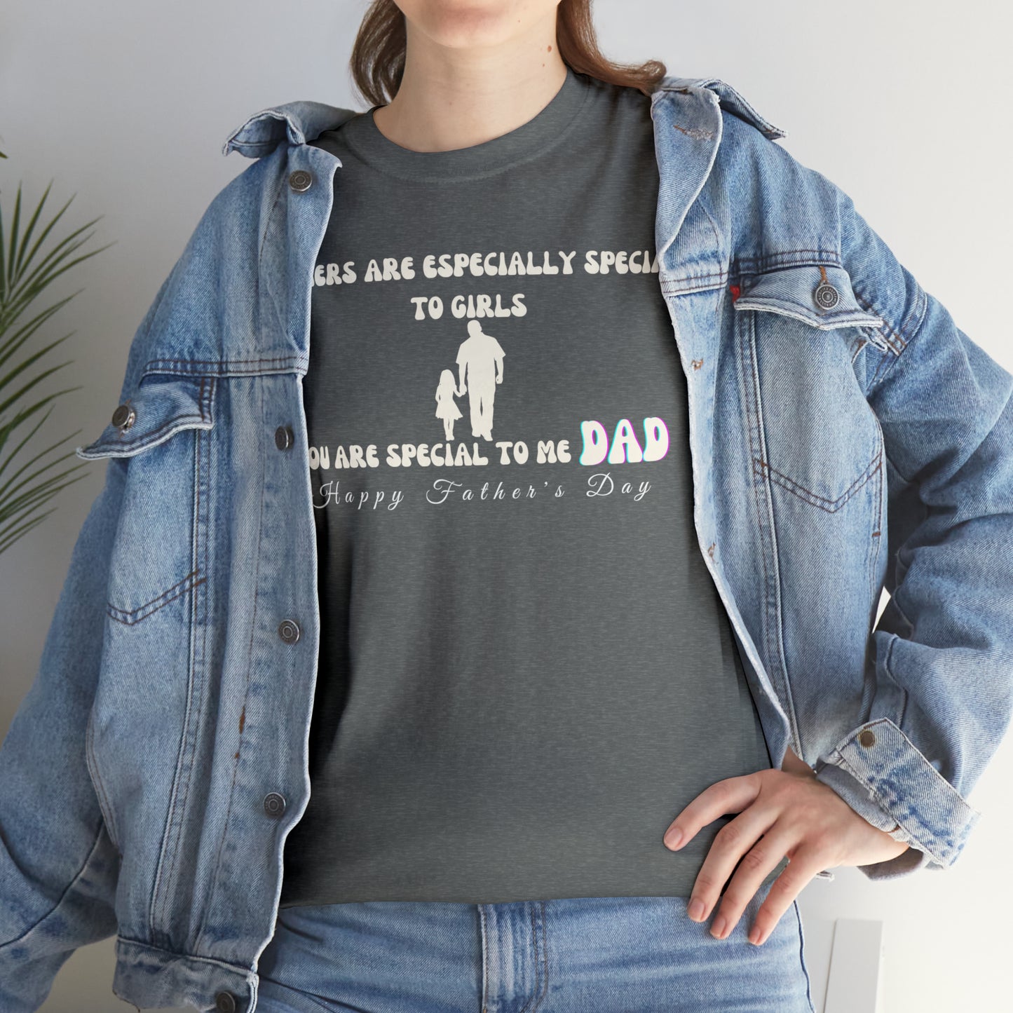 Exotic Print Father's Day Unisex Heavy Cotton Tee