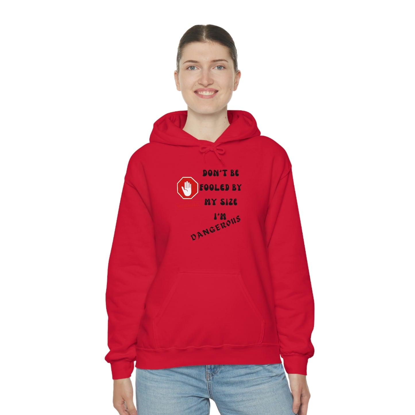 Warning, Unisex Heavy Blend™ Hooded Sweatshirt