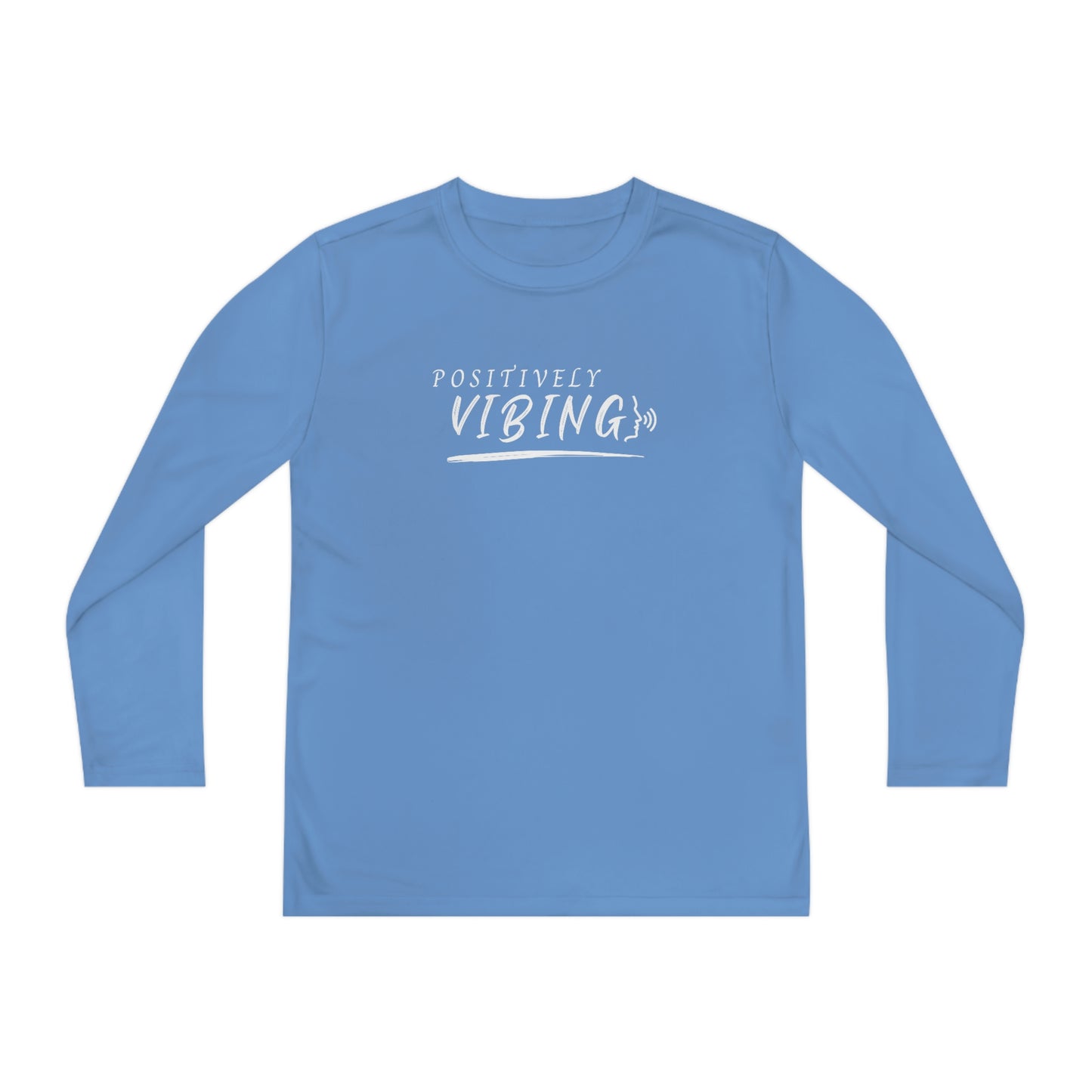 Vibes, Youth Long Sleeve Competitor Tee