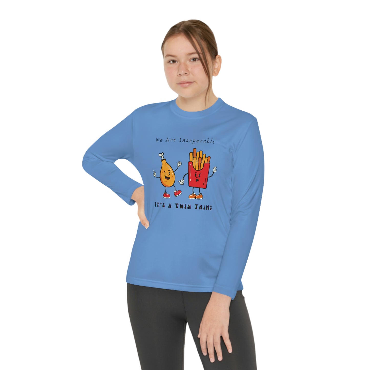 Twin, Youth Long Sleeve Competitor Tee