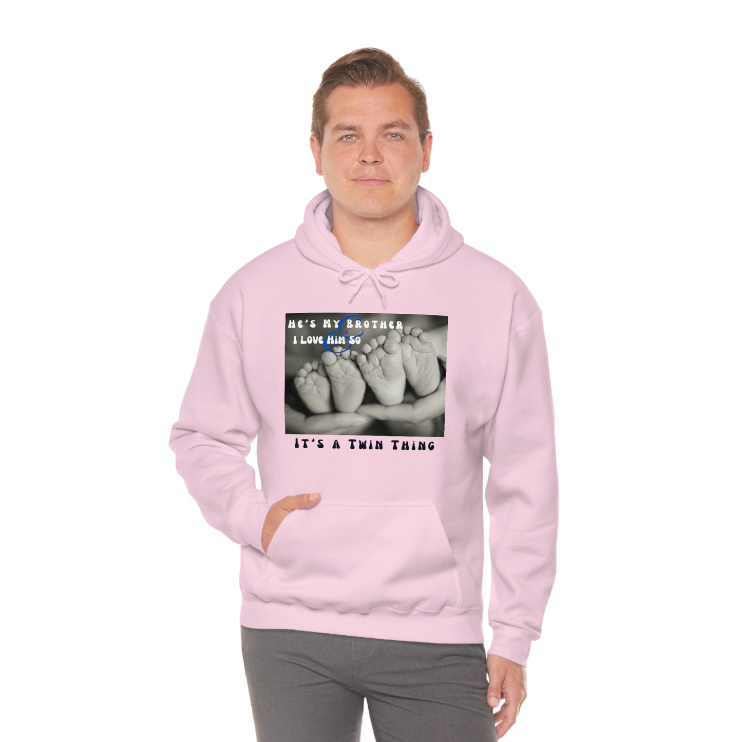 Twin, Unisex Heavy Blend™ Hooded Sweatshirt