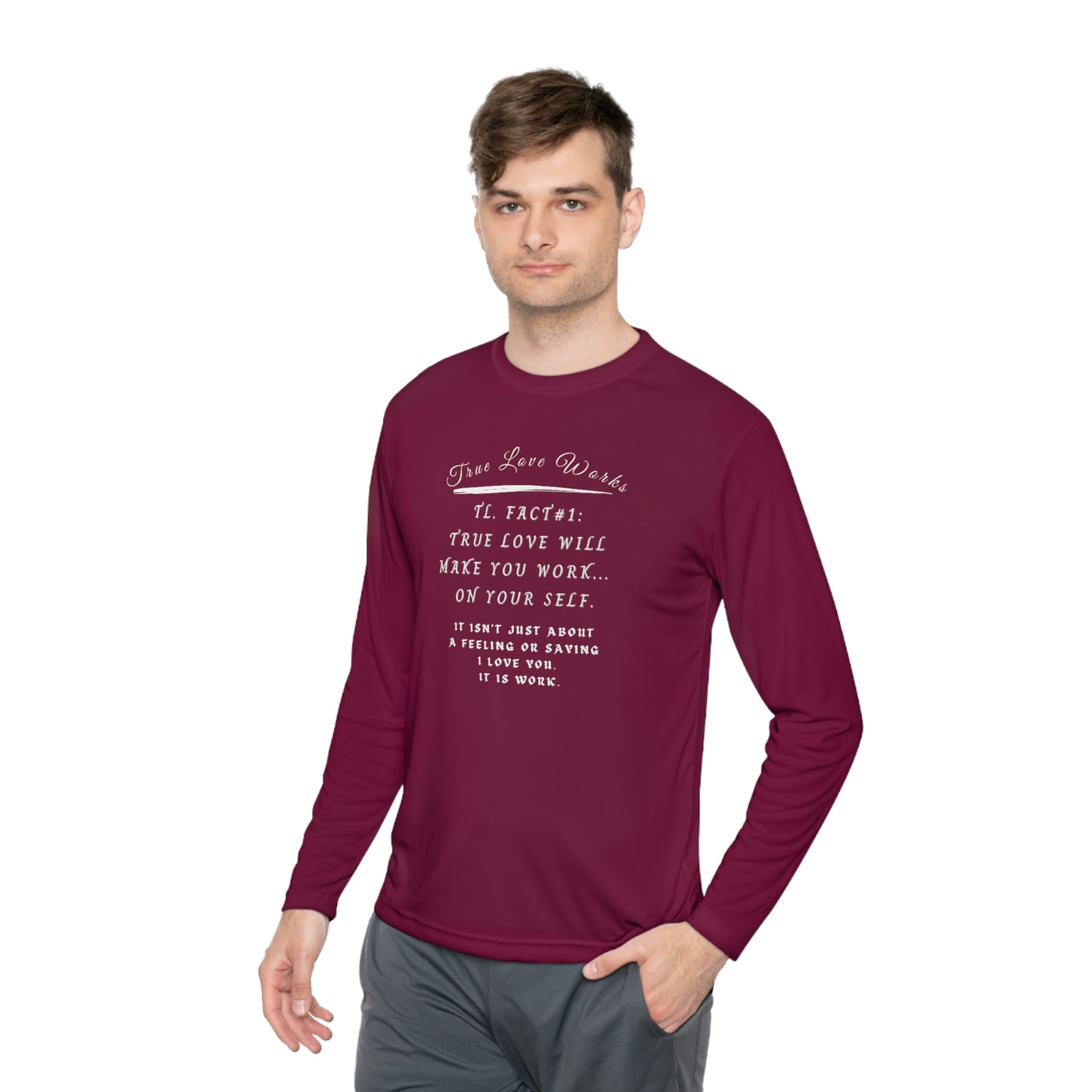 True Love,  Unisex Lightweight Long Sleeve Tee