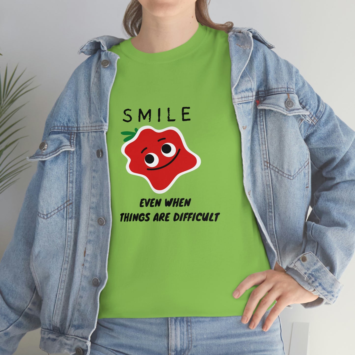 Smile Unisex Heavy Cotton Tee