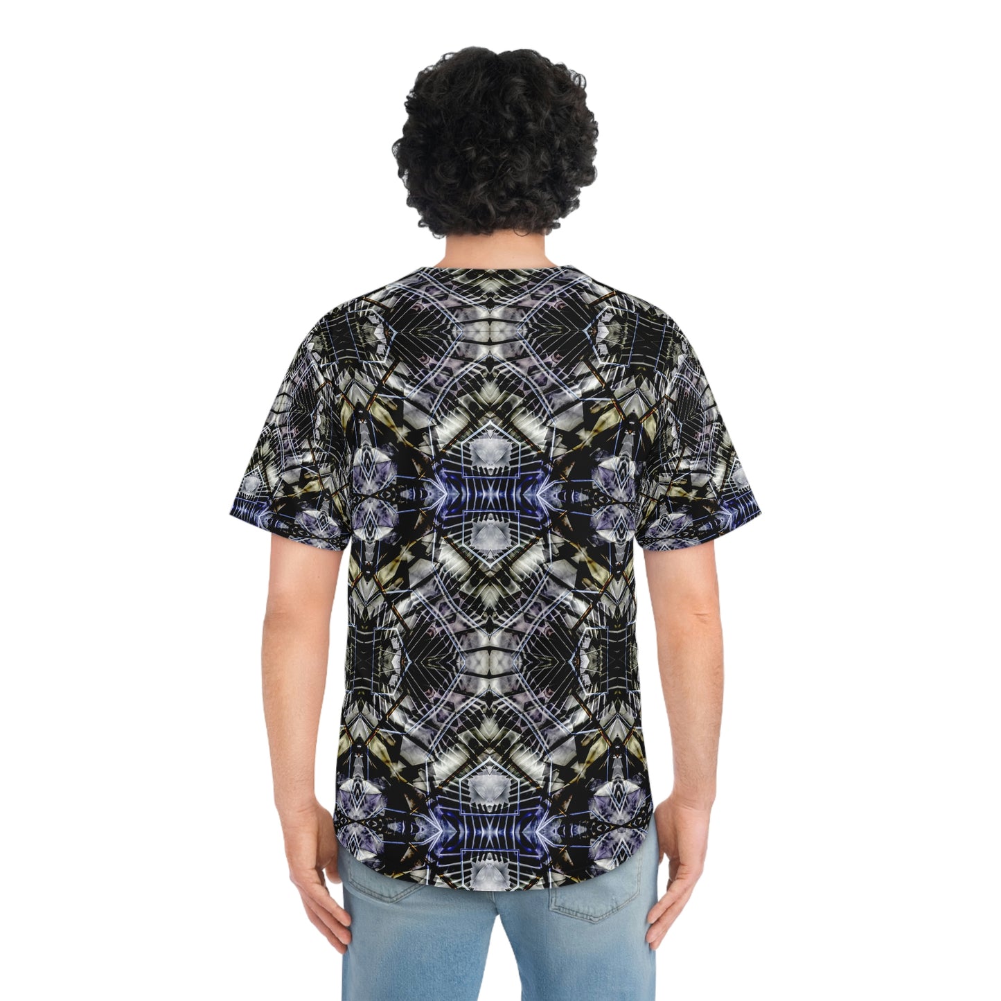 Exotic Print Baseball Jersey