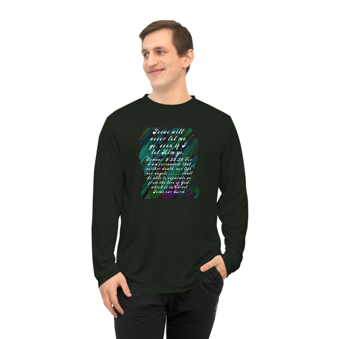 Faith Walkers, Unisex Performance Long Sleeve Shirt