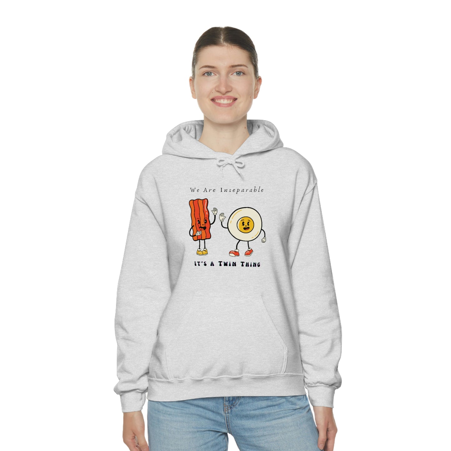 Twin, Unisex Heavy Blend™ Hooded Sweatshirt