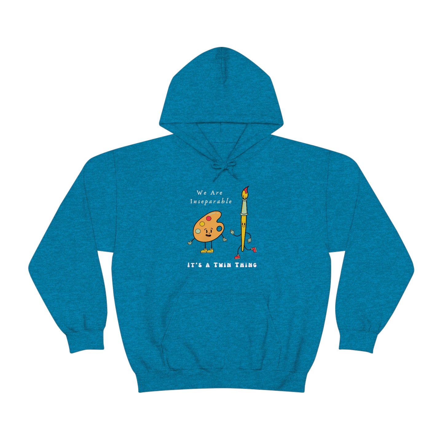 Twin, Unisex Heavy Blend™ Hooded Sweatshirt