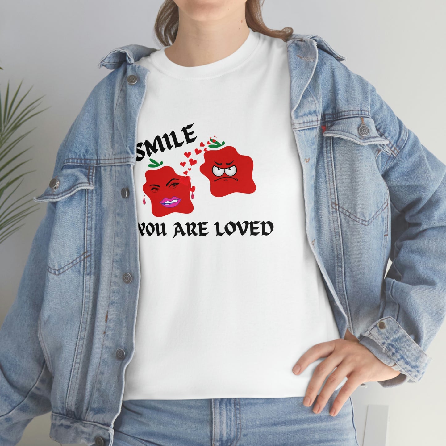 Smile Unisex Heavy Cotton Tee