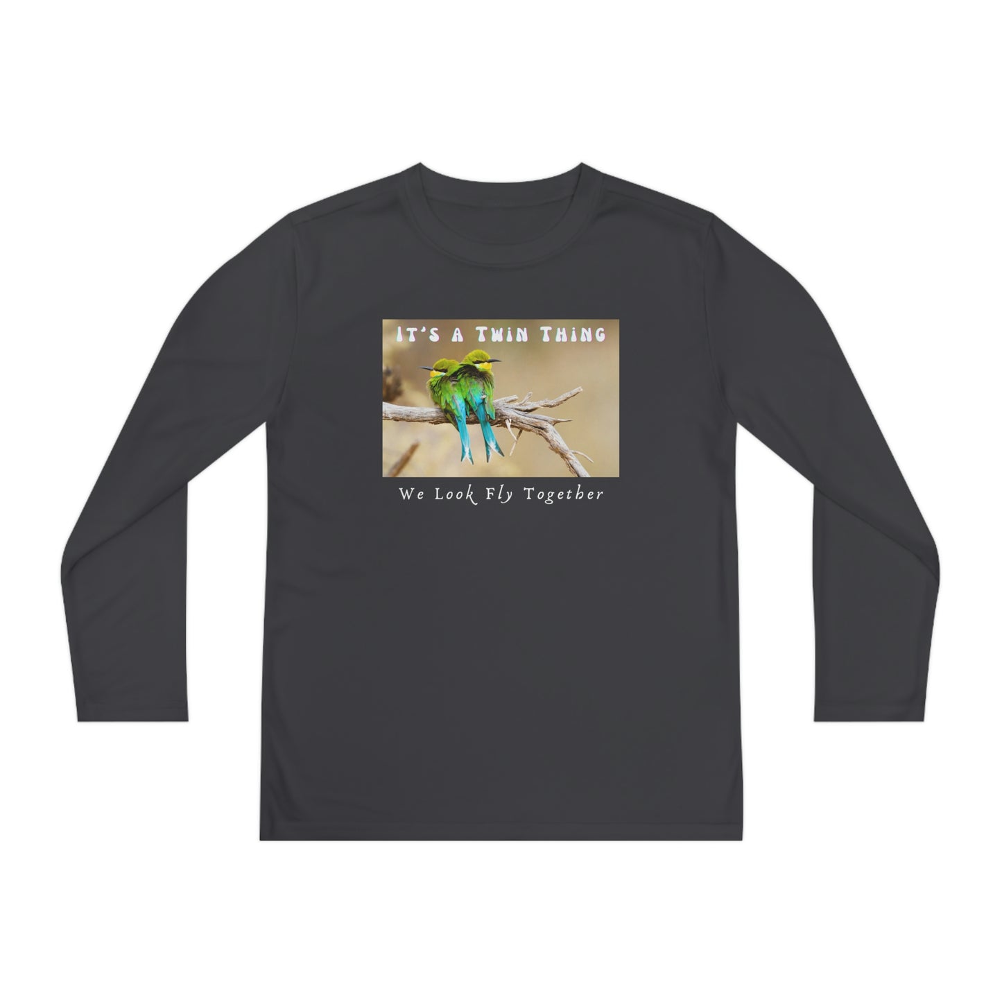 Twin, Youth Long Sleeve Competitor Tee