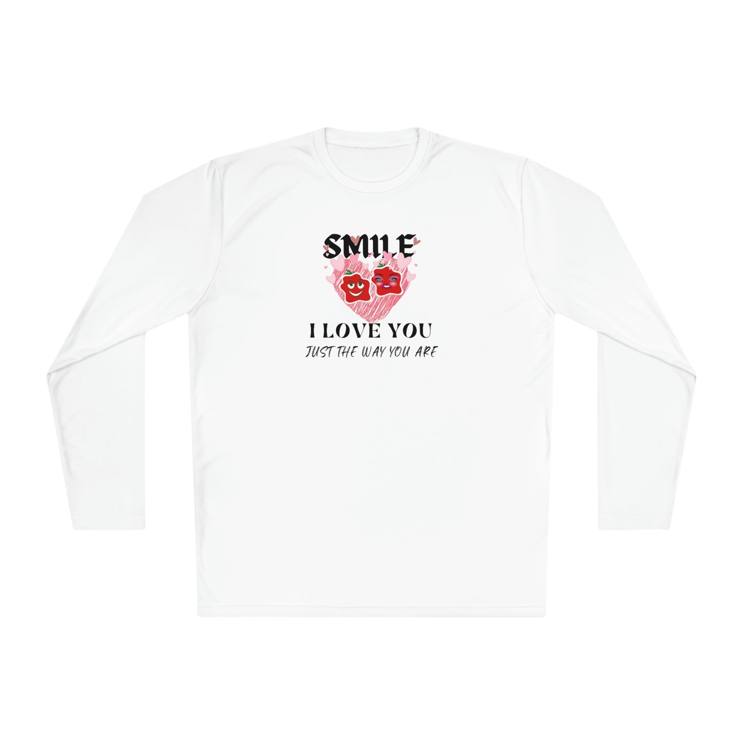 Smile Unisex Lightweight Long Sleeve Tee