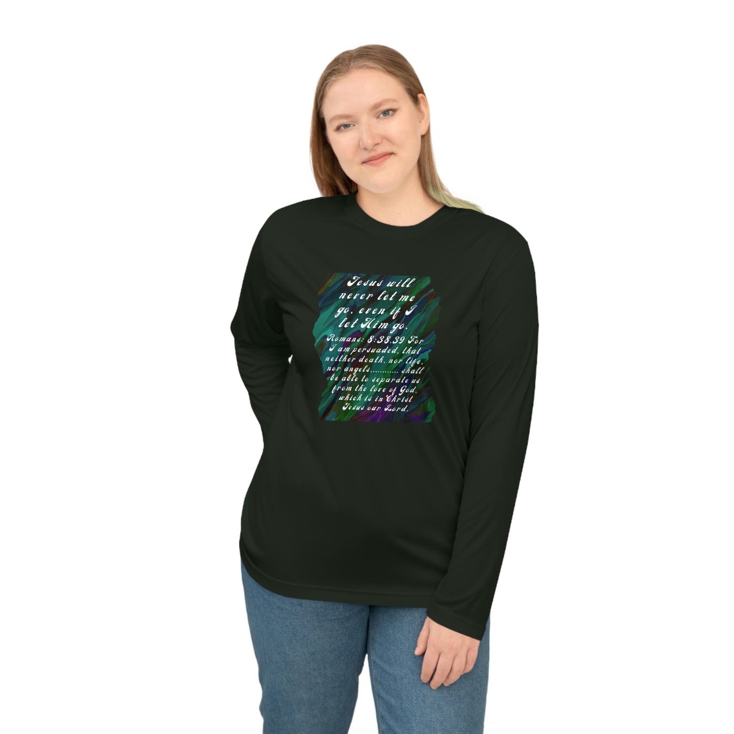 Faith Walkers, Unisex Performance Long Sleeve Shirt