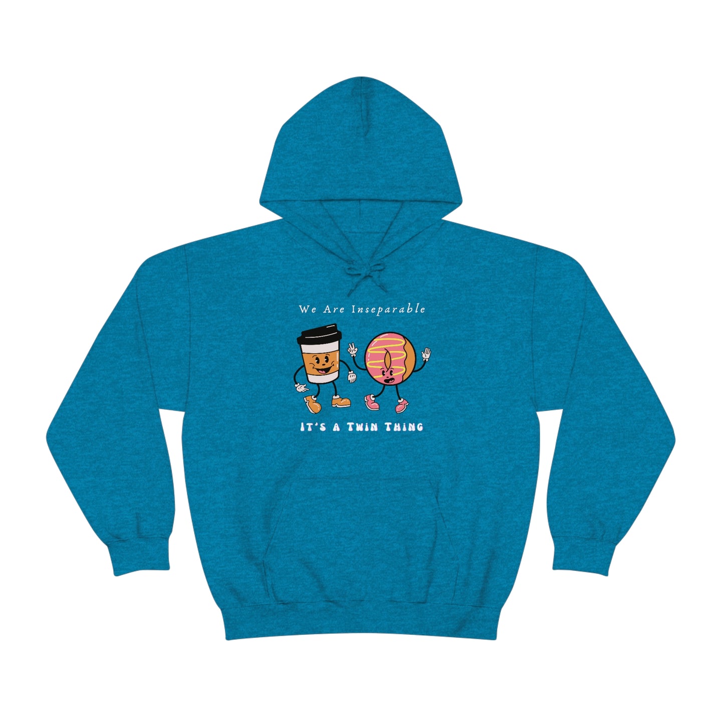 Twin, Unisex Heavy Blend™ Hooded Sweatshirt