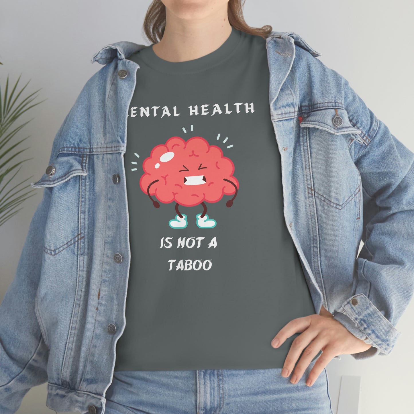 Mental Health Unisex Heavy Cotton Tee