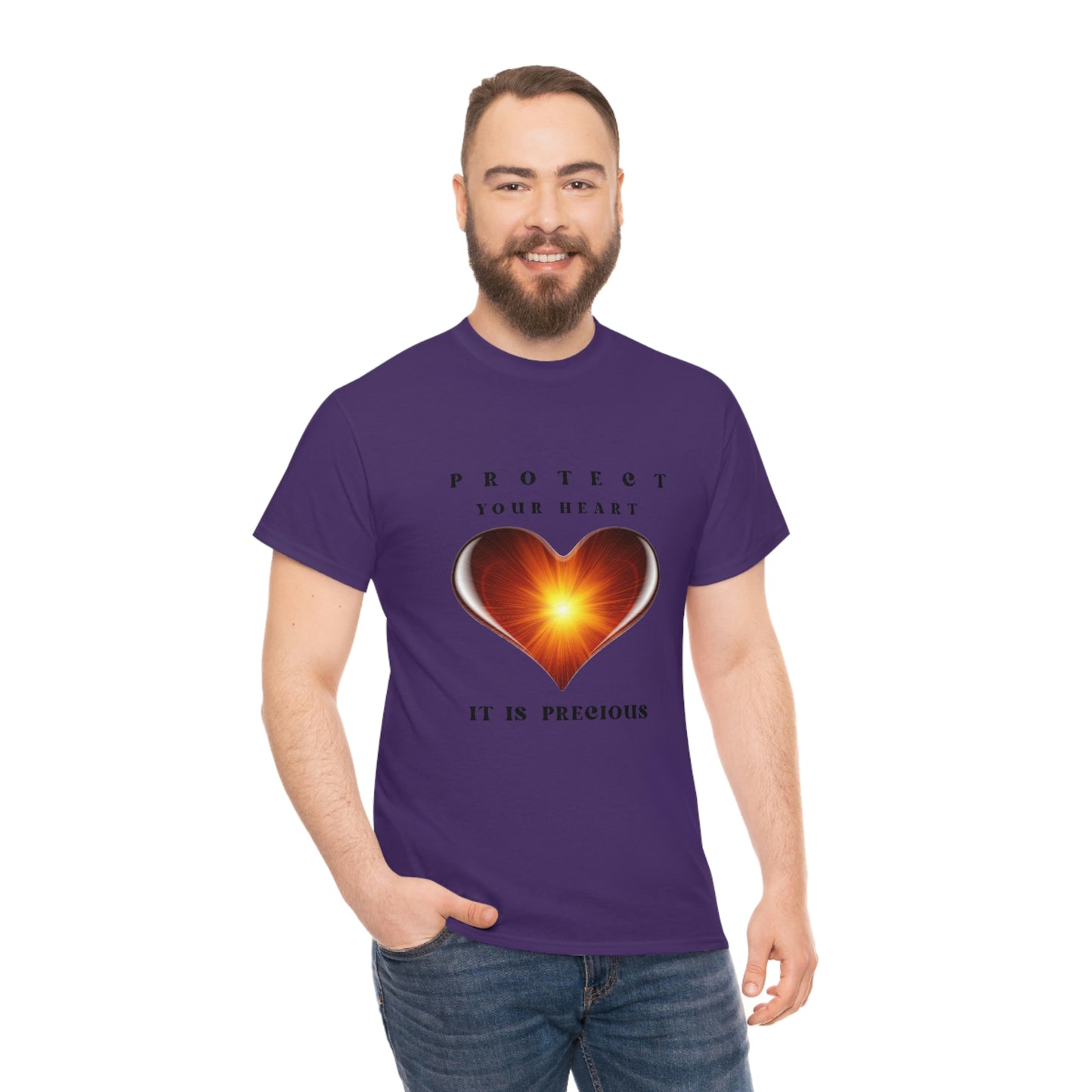 Protect Your Heart Unisex Heavy Cotton Tee