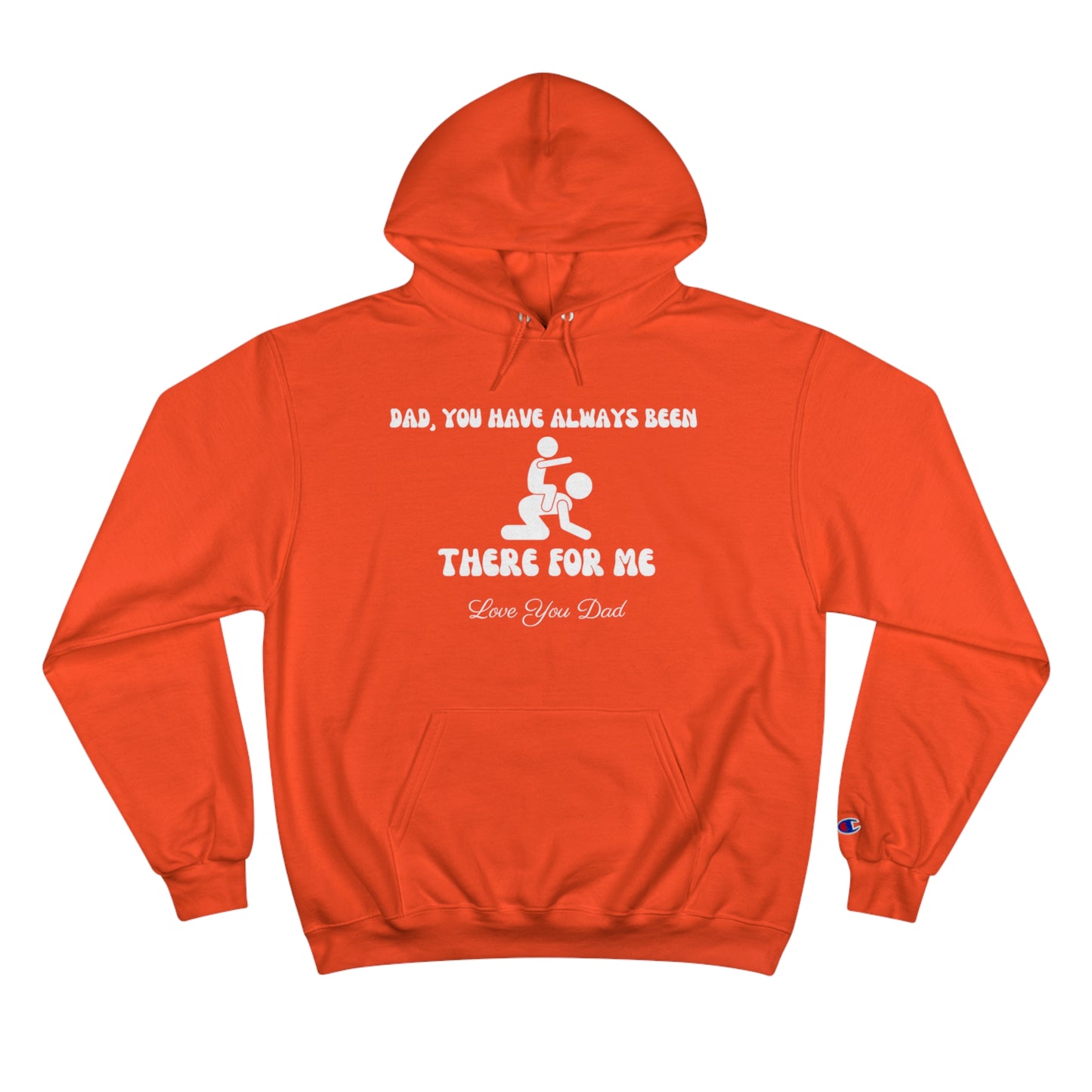 Exotic Print Fathers Day Champion Hoodie