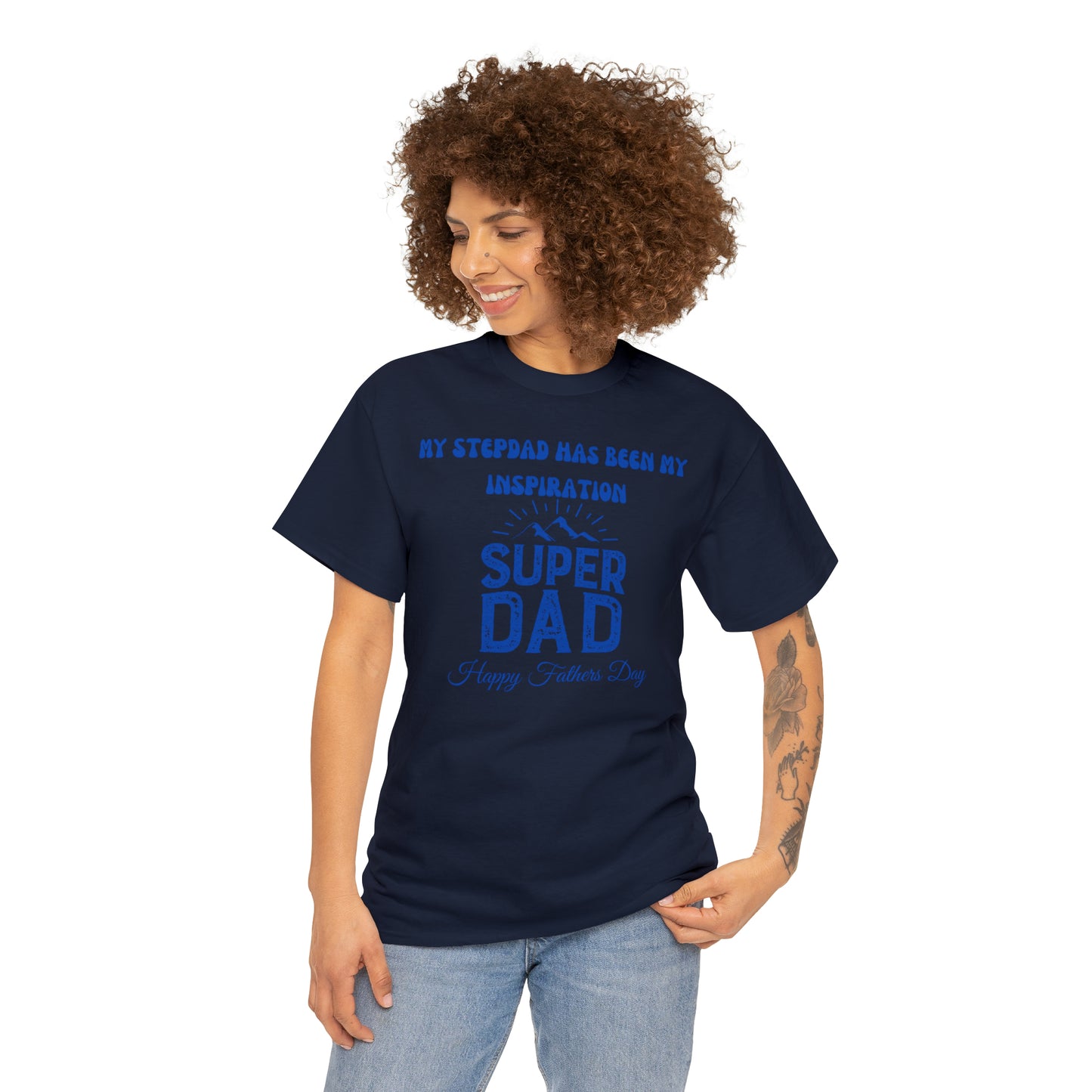 Exotic Print Fathers Day Unisex Heavy Cotton Tee