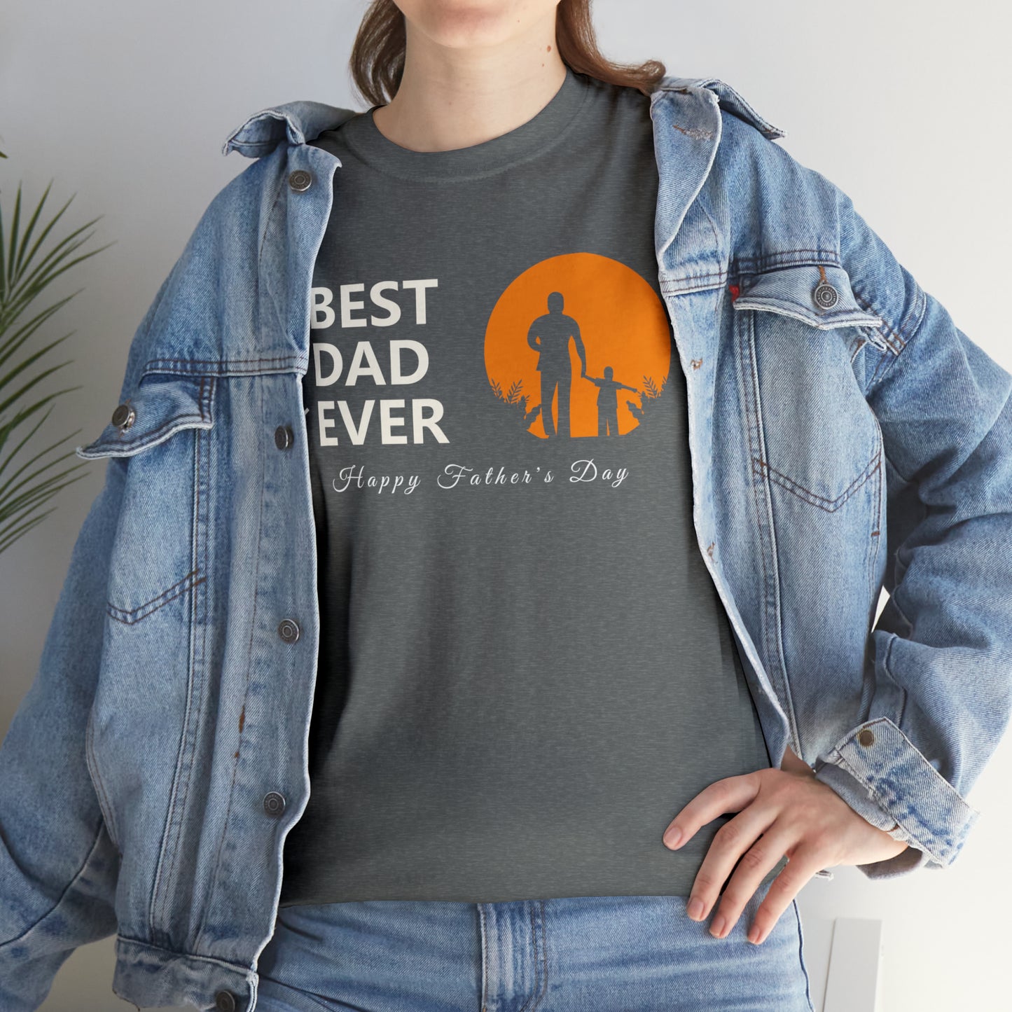 Exotic Print Father's Day Unisex Heavy Cotton Tee