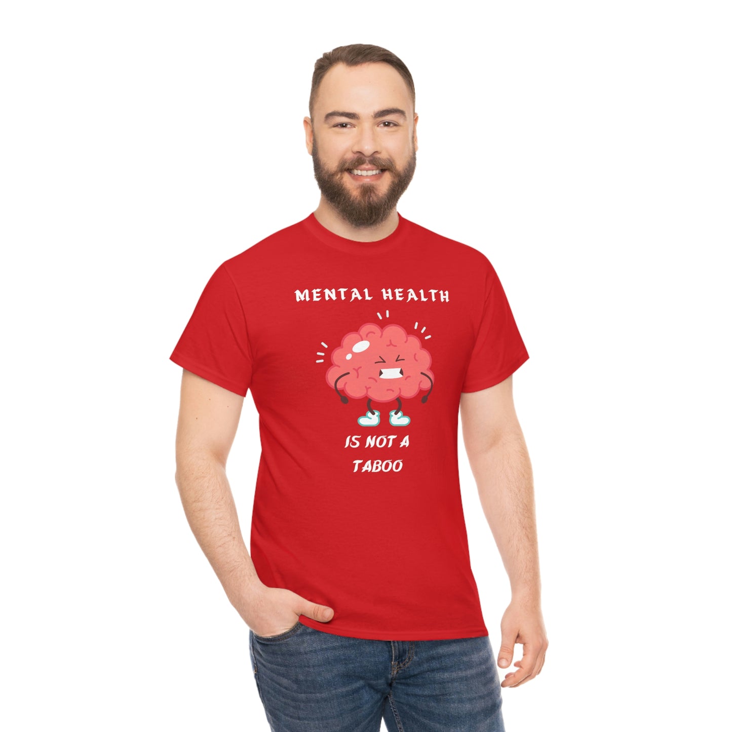 Mental Health Unisex Heavy Cotton Tee