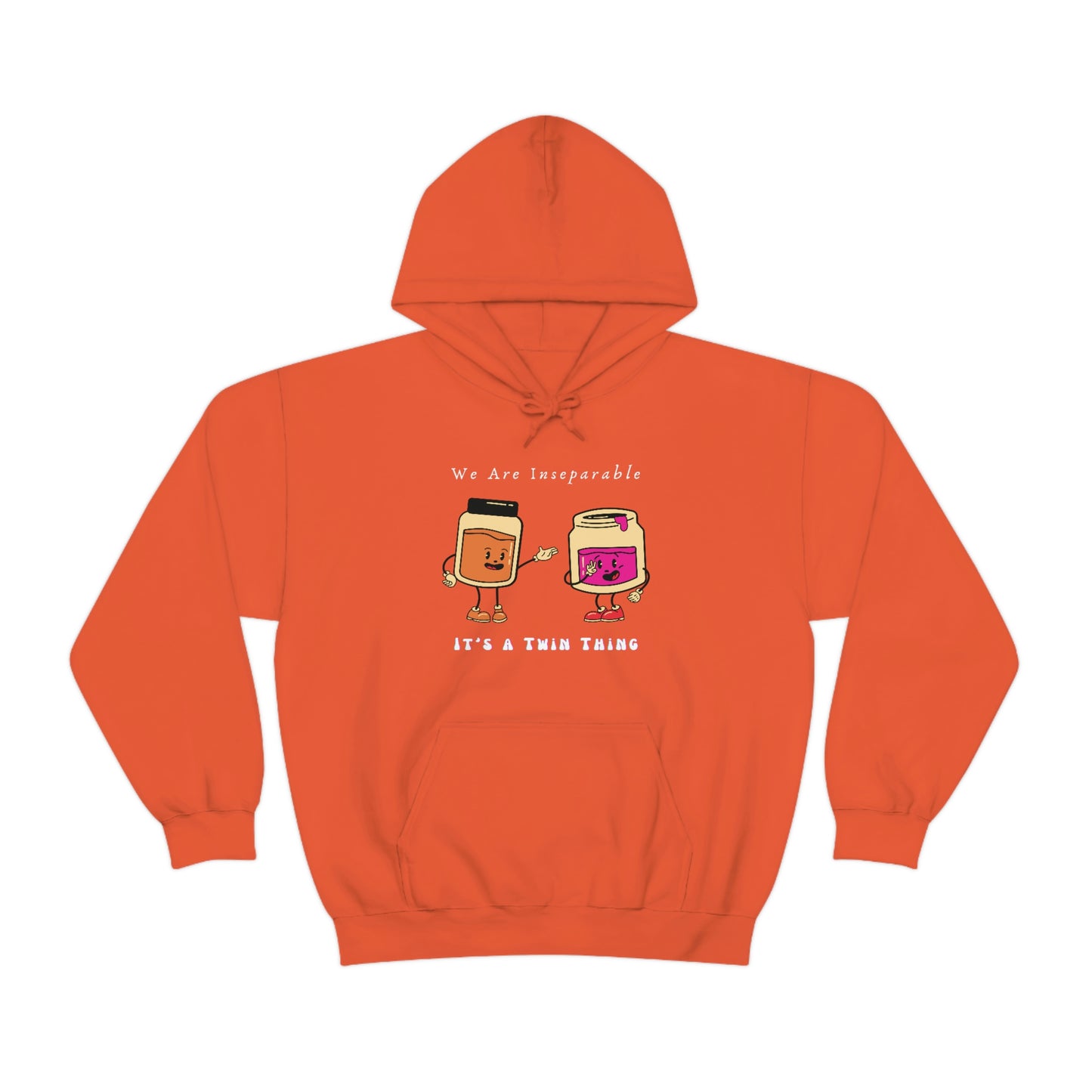 Twin, Unisex Heavy Blend™ Hooded Sweatshirt