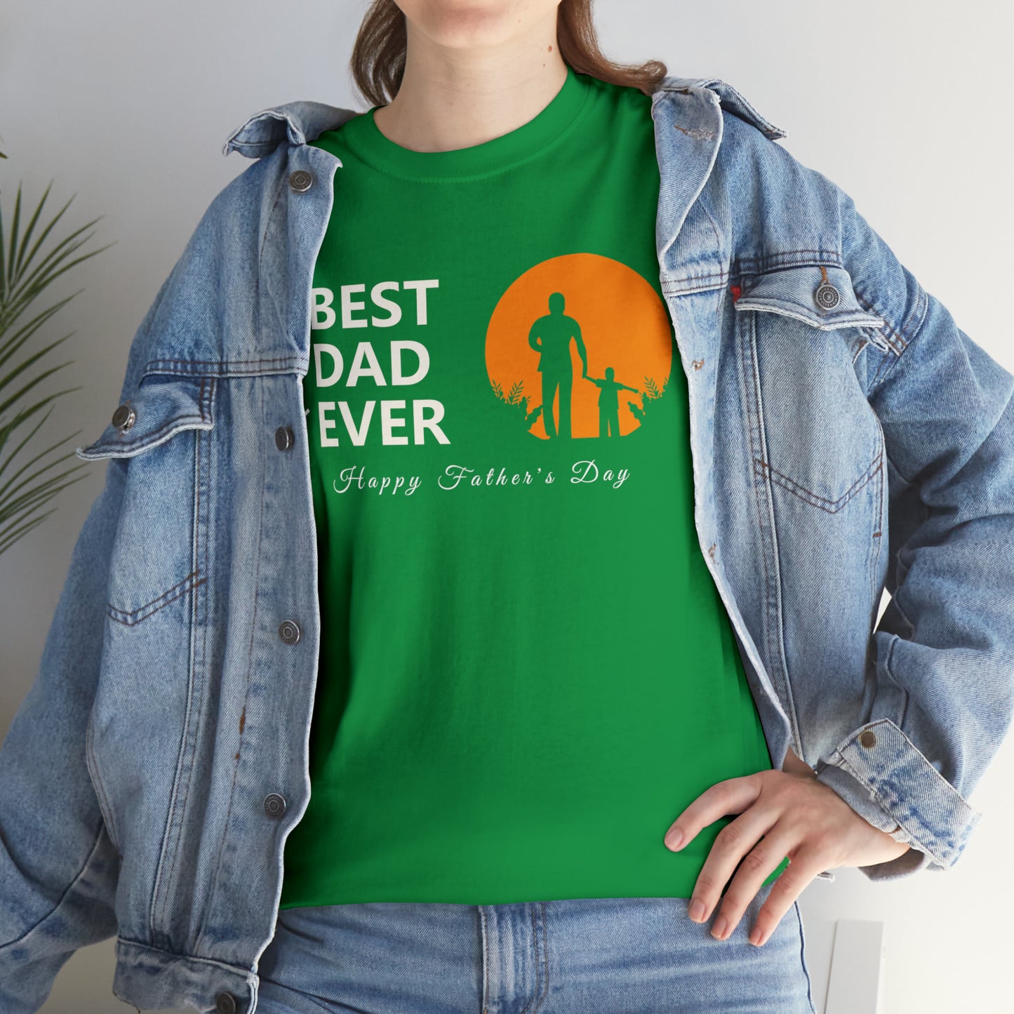 Exotic Print Father's Day Unisex Heavy Cotton Tee