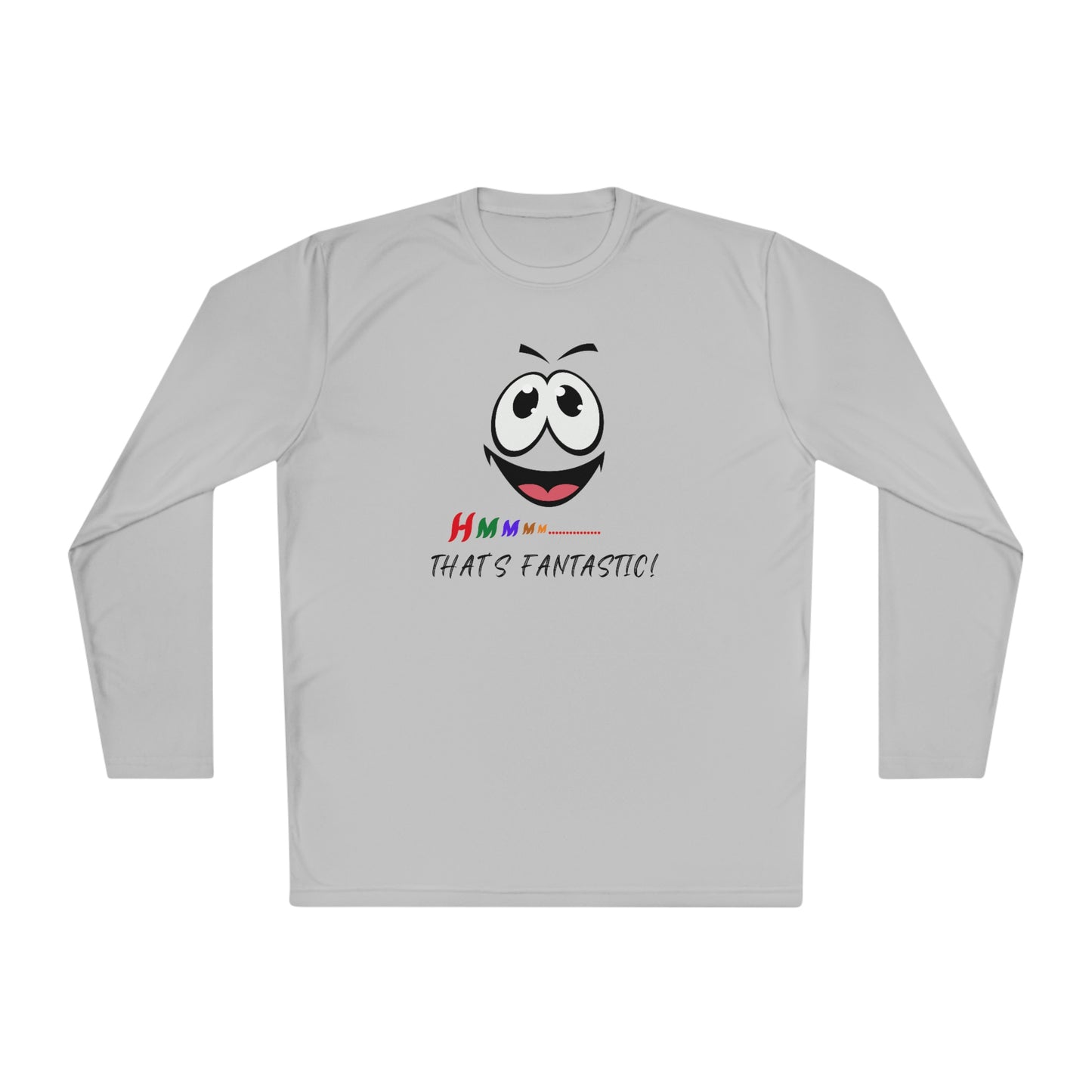 Hmmm, Unisex Lightweight Long Sleeve Tee