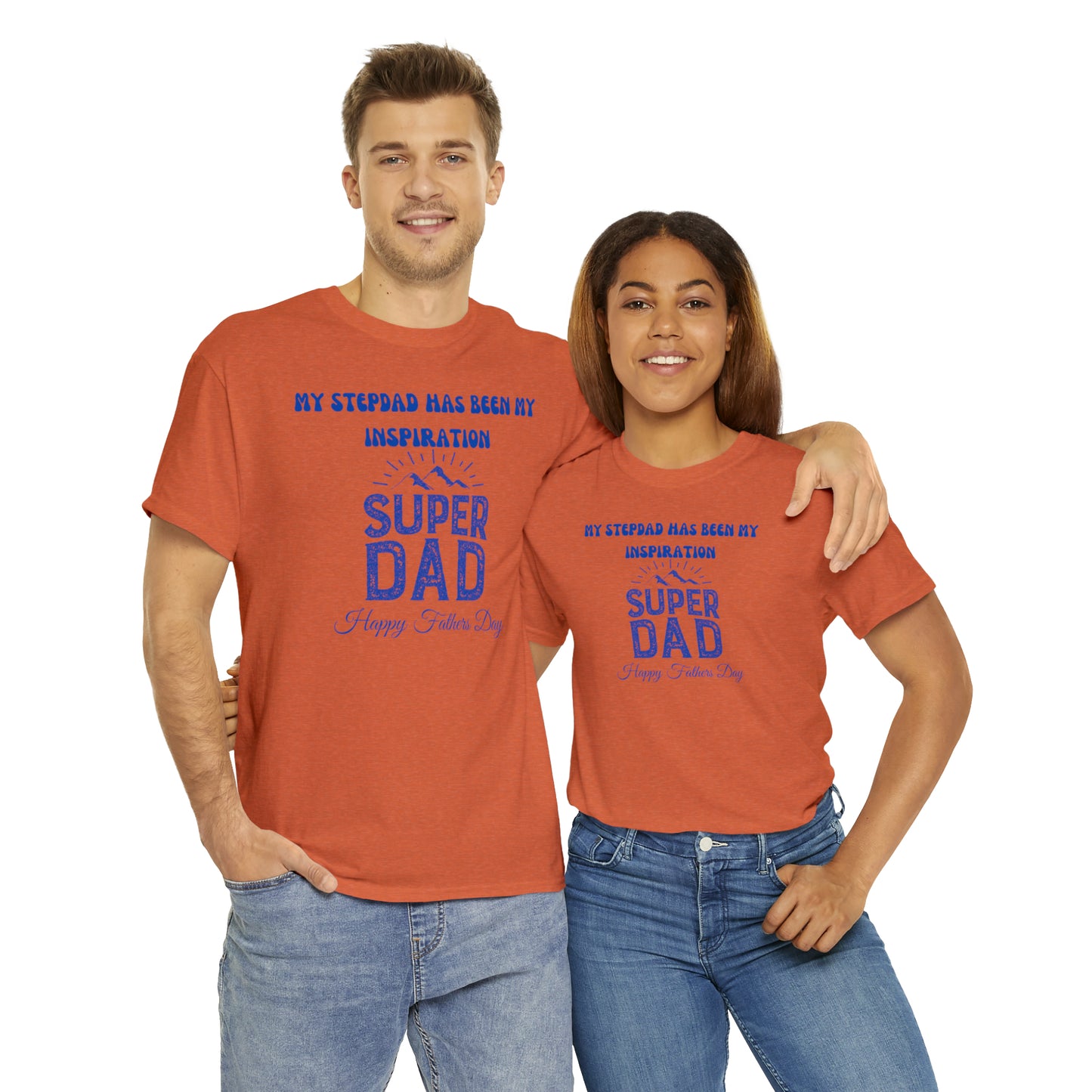 Exotic Print Fathers Day Unisex Heavy Cotton Tee