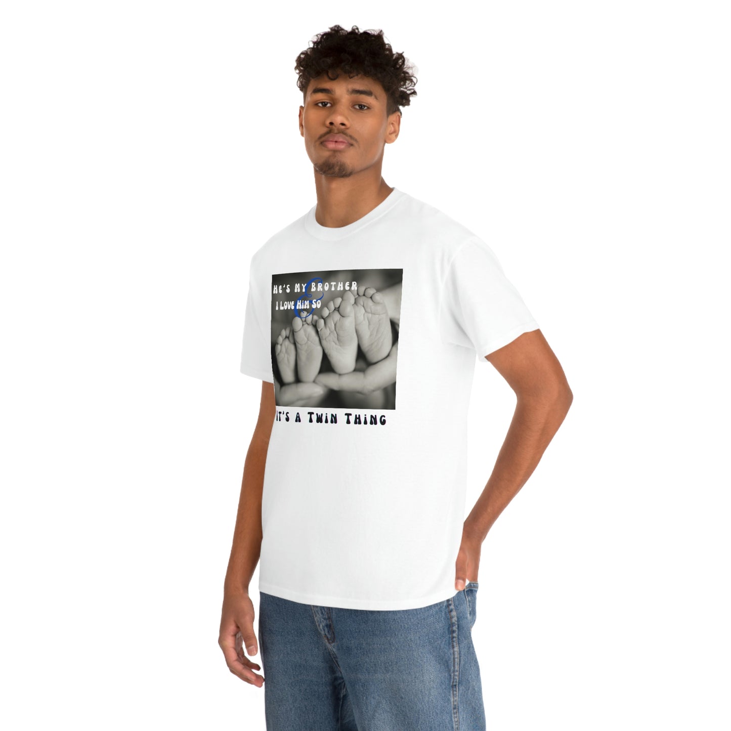 Twin, Unisex Heavy Cotton Tee