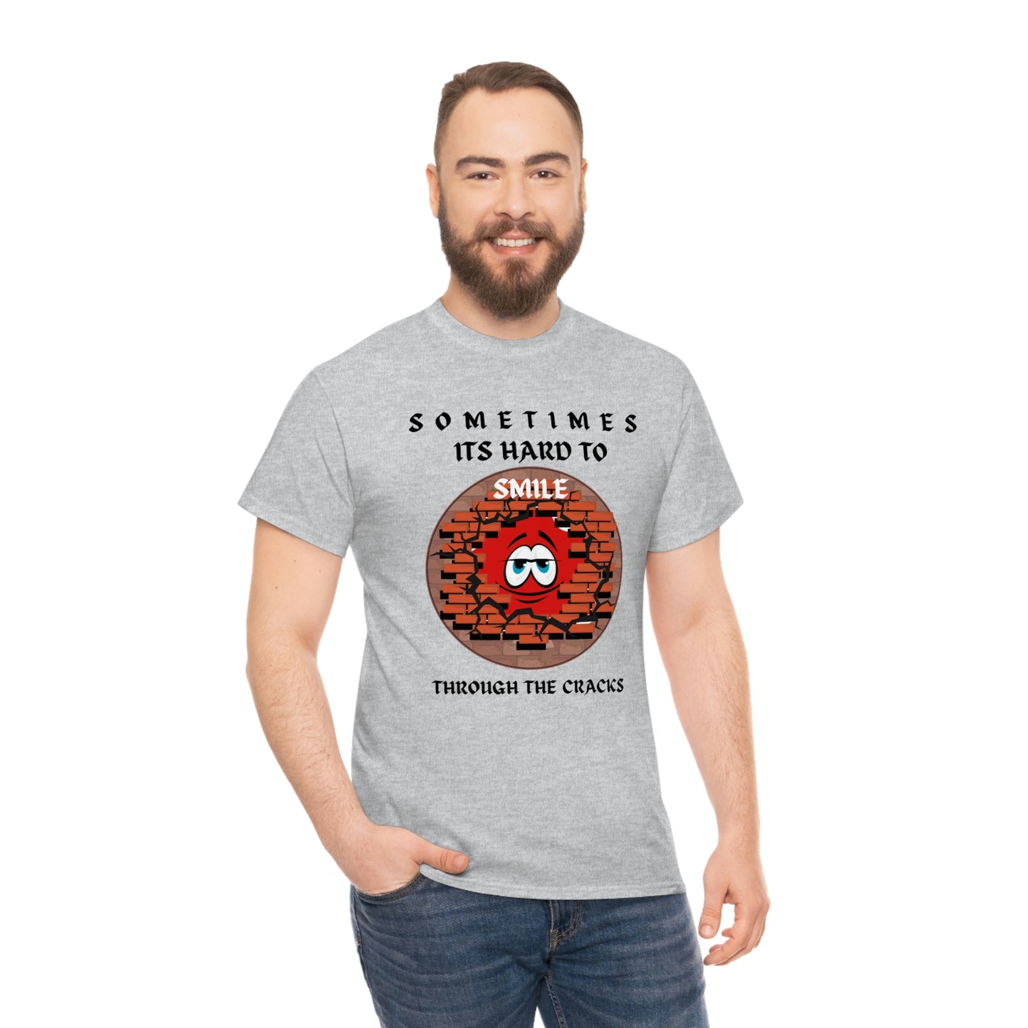 Smile Unisex Heavy Cotton Tee