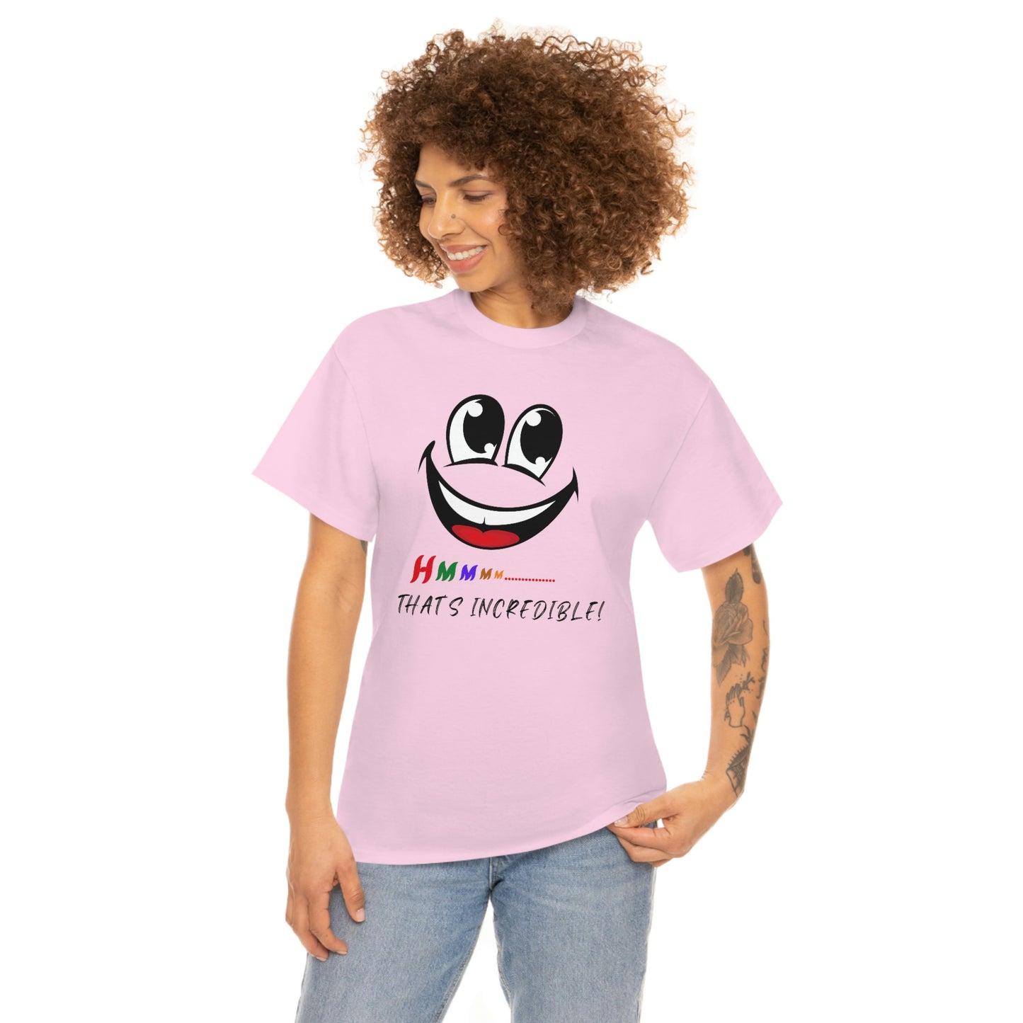 Hmmm, Unisex Heavy Cotton Tee