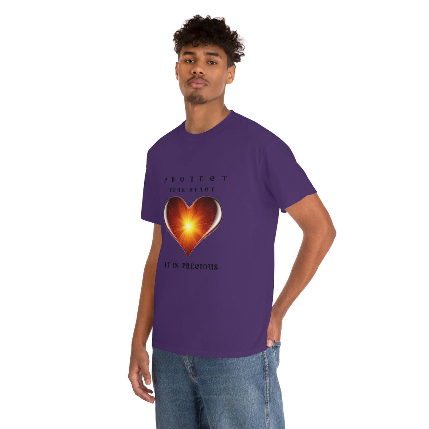 Protect Your Heart Unisex Heavy Cotton Tee