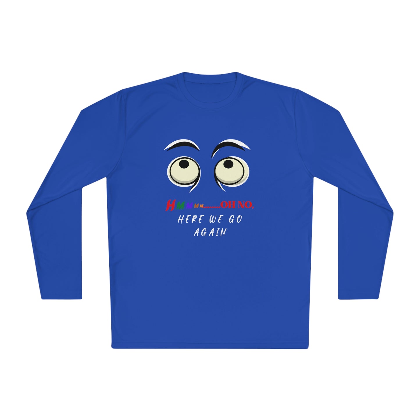 Hmmm, Unisex Lightweight Long Sleeve Tee