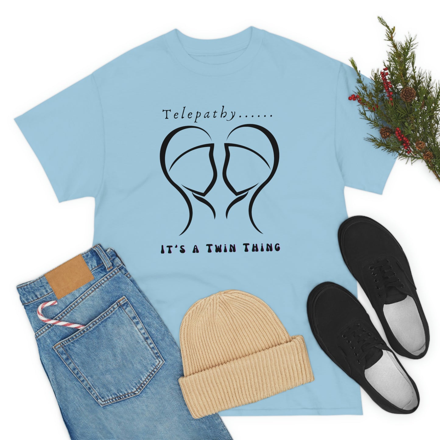 Twin, Unisex Heavy Cotton Tee