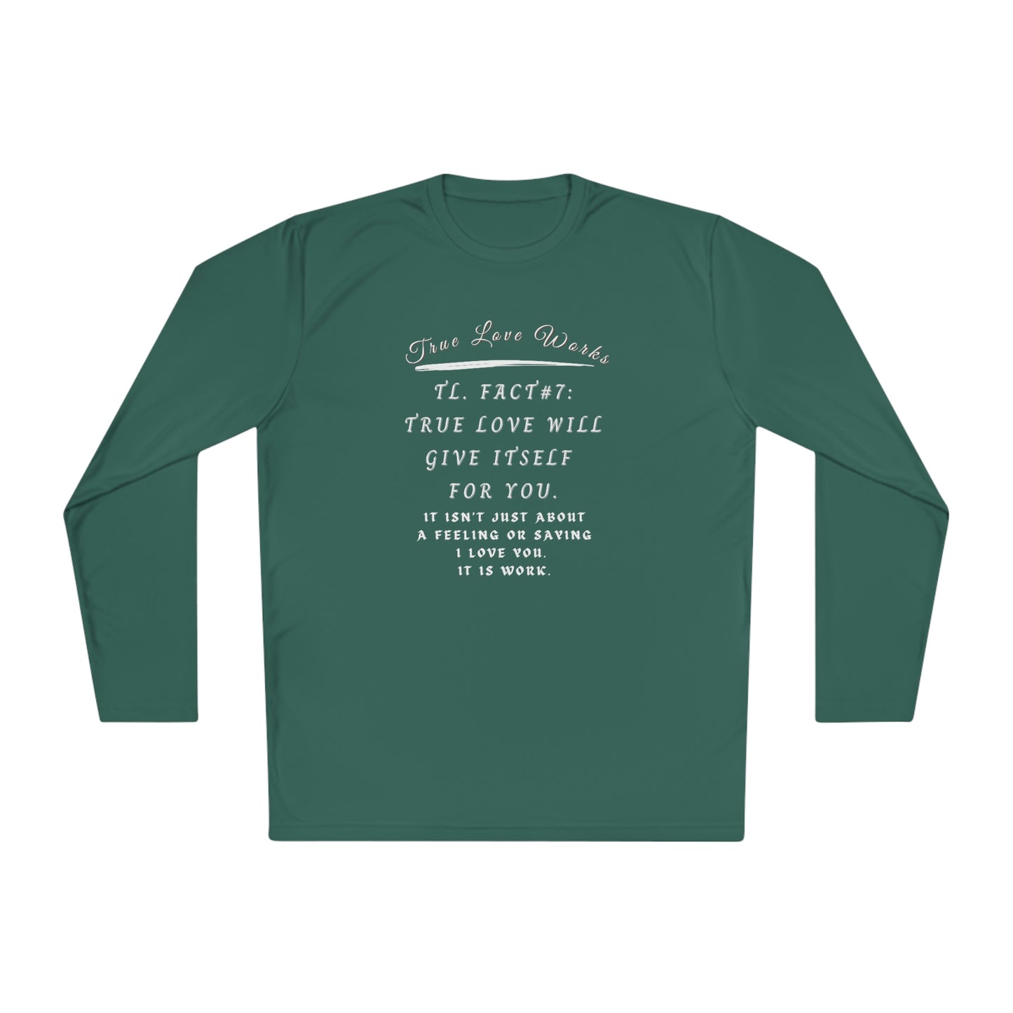 True Love, Unisex Lightweight Long Sleeve Tee