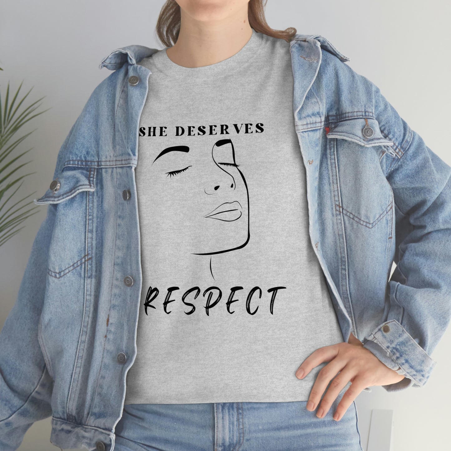 Respect Unisex Heavy Cotton Tee