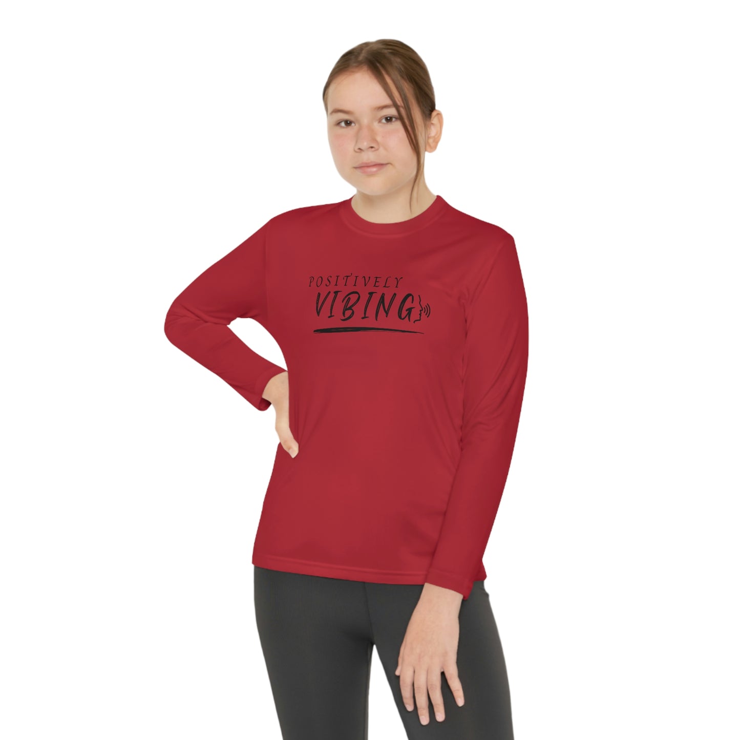 Vibe, Youth Long Sleeve Competitor Tee