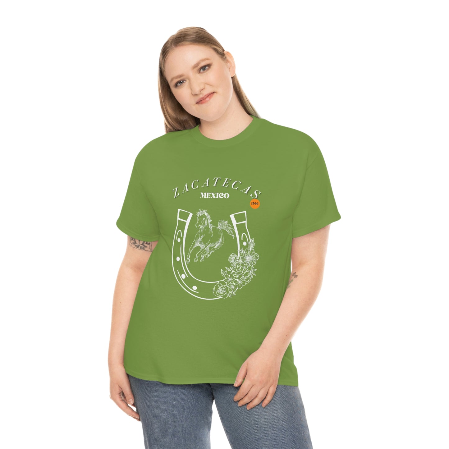 Zacatecas Unisex Heavy Cotton Tee