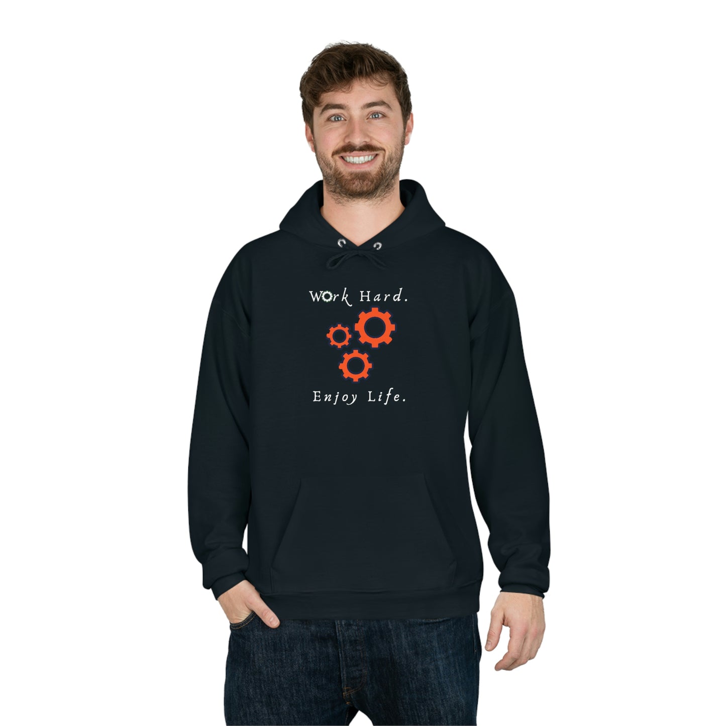 Make It Happen, Unisex EcoSmart® Pullover Hoodie Sweatshirt