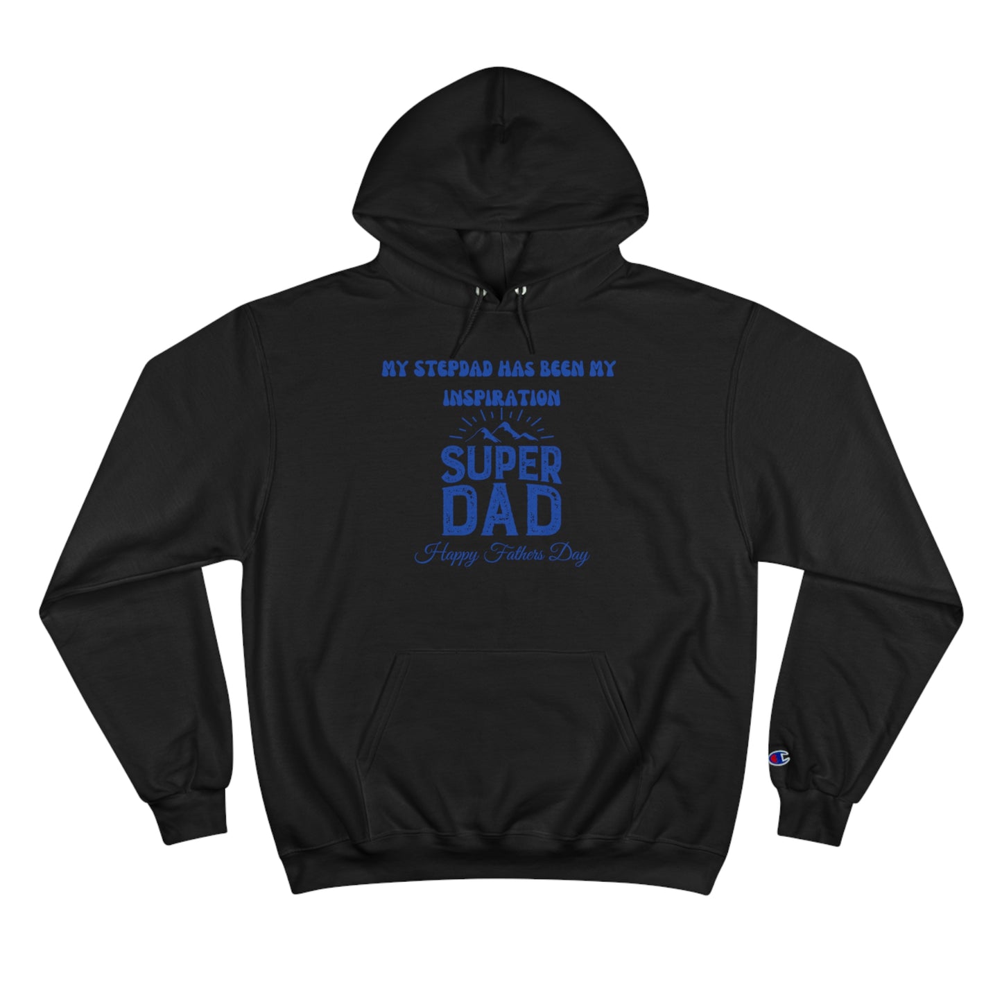 Exotic Print Fathers Day Champion Hoodie