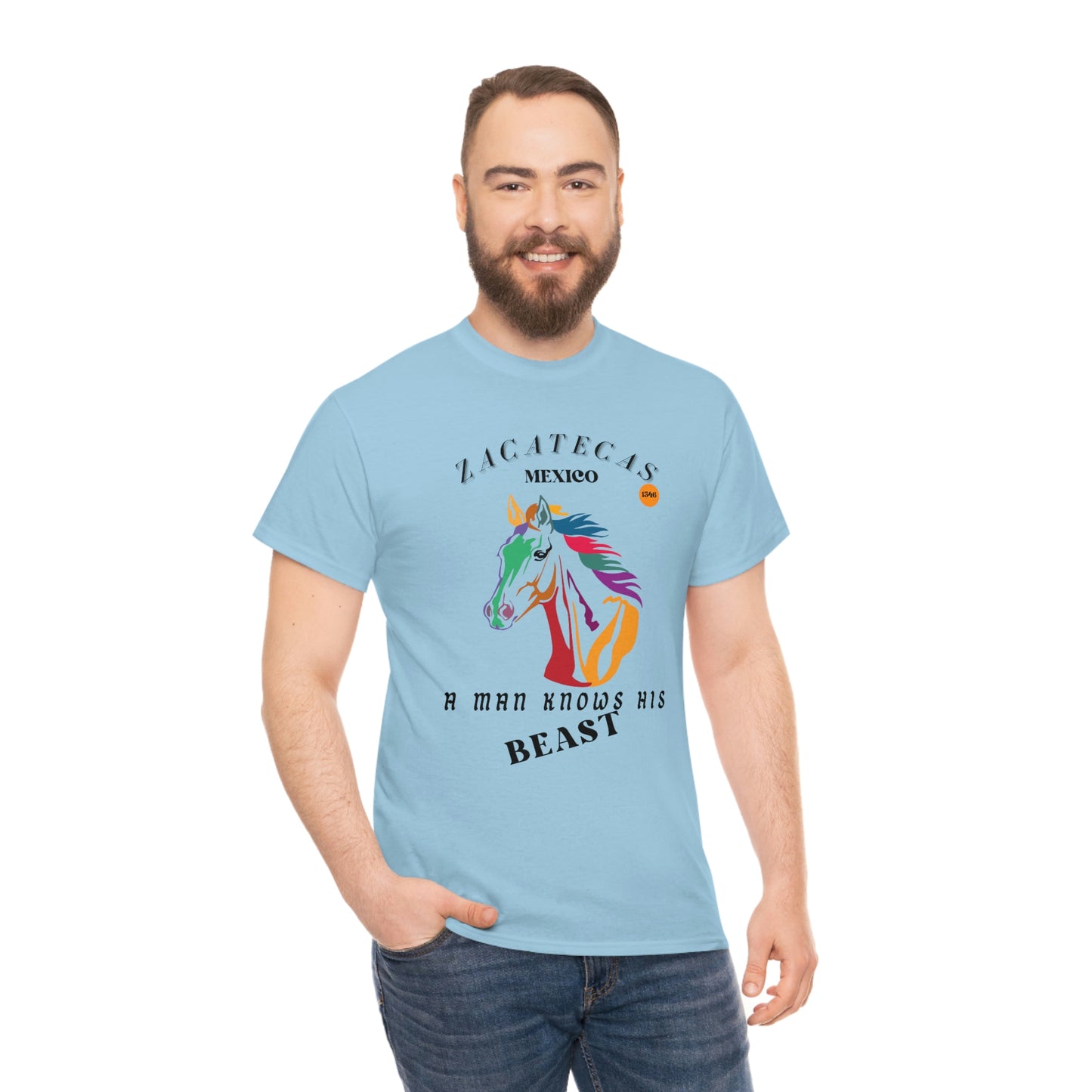 Zacatecas Unisex Heavy Cotton Tee