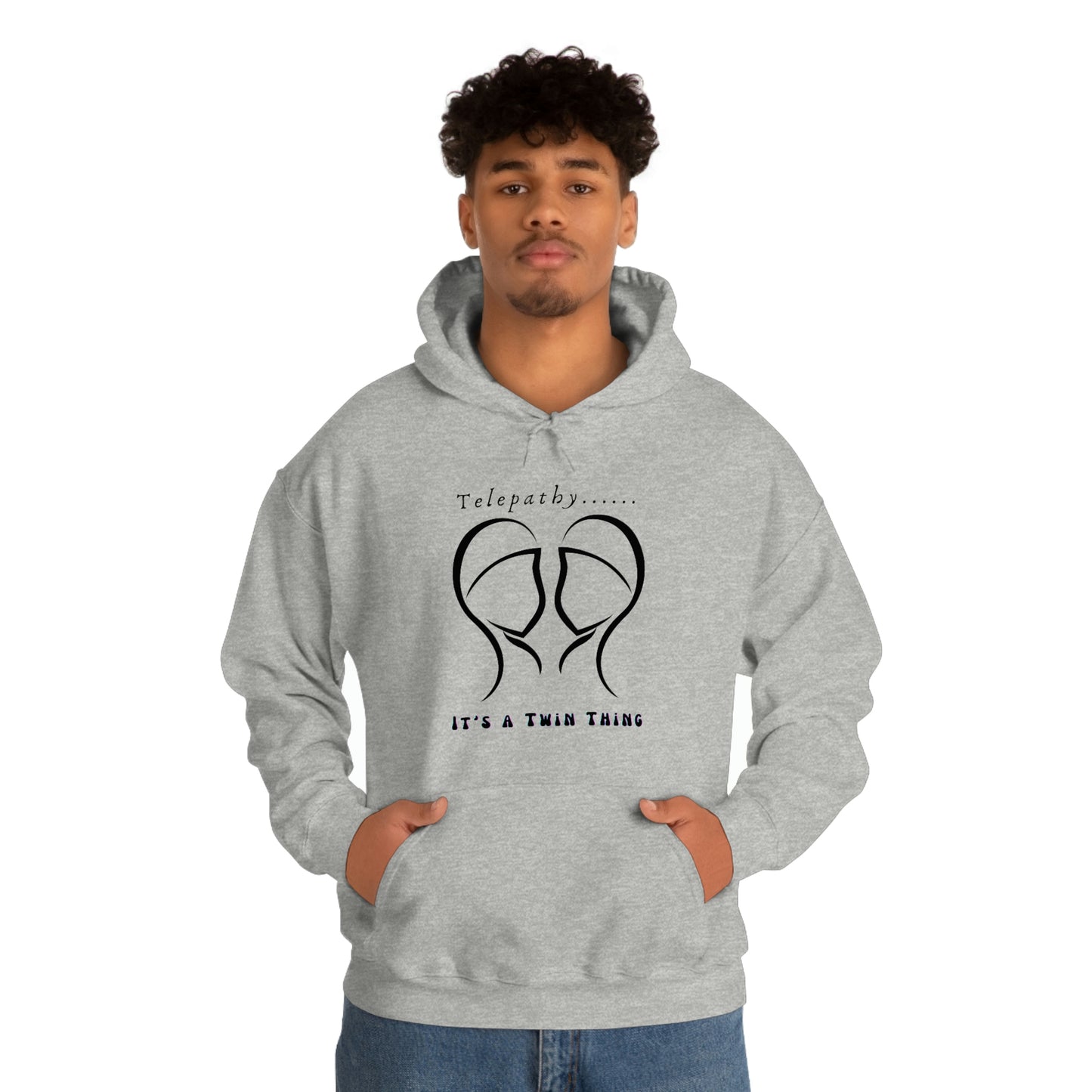 Twin, Unisex Heavy Blend™ Hooded Sweatshirt