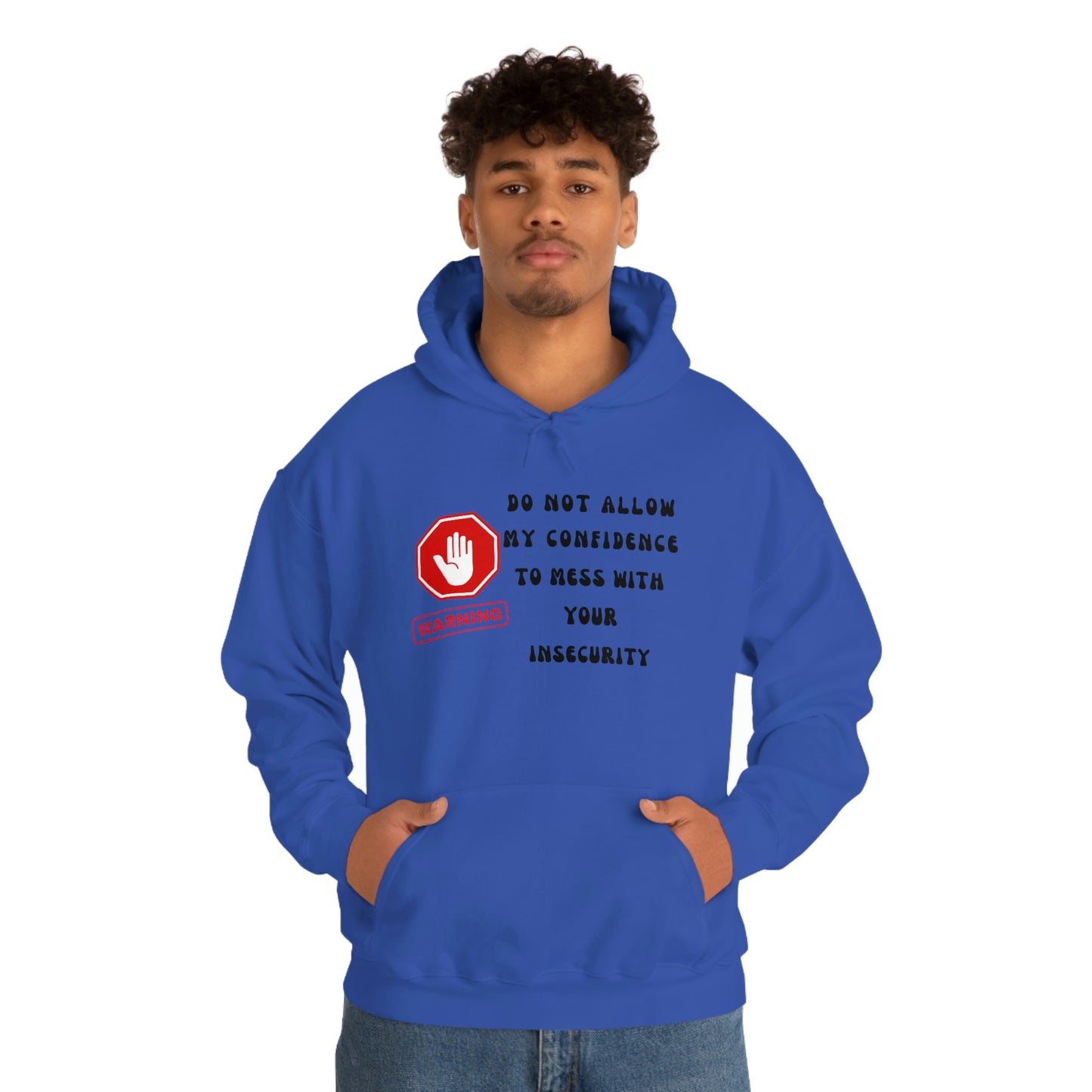 Warning, Unisex Heavy Blend™ Hooded Sweatshirt