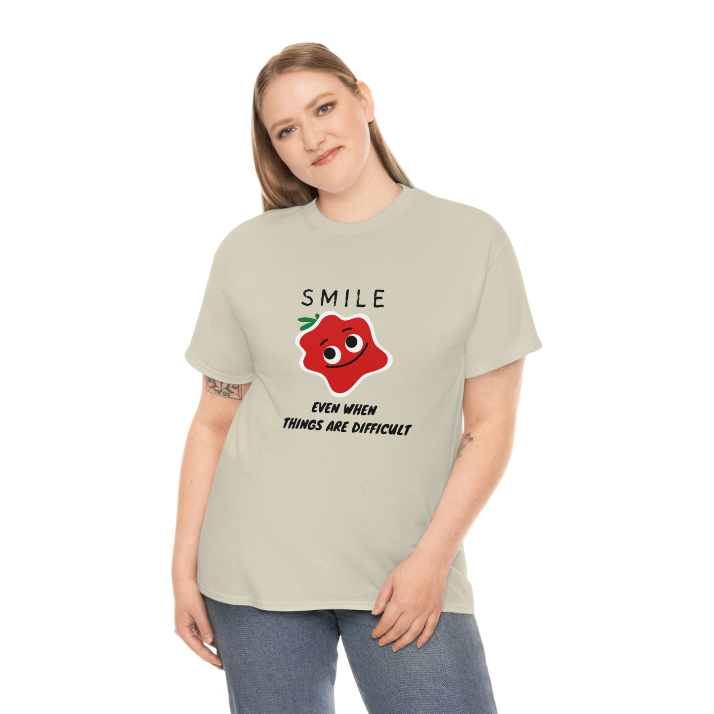 Smile Unisex Heavy Cotton Tee