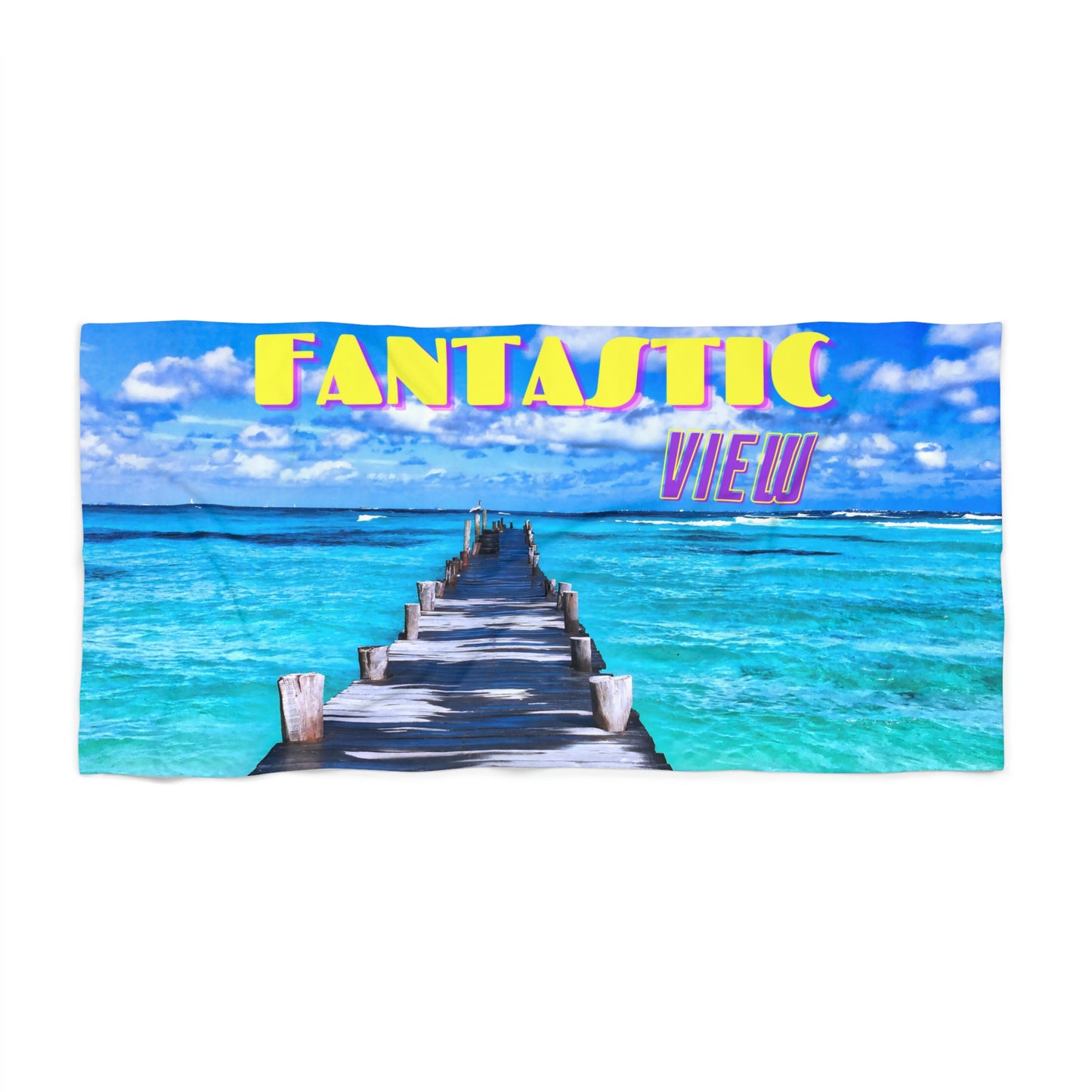 Fantastic View Beach Towel