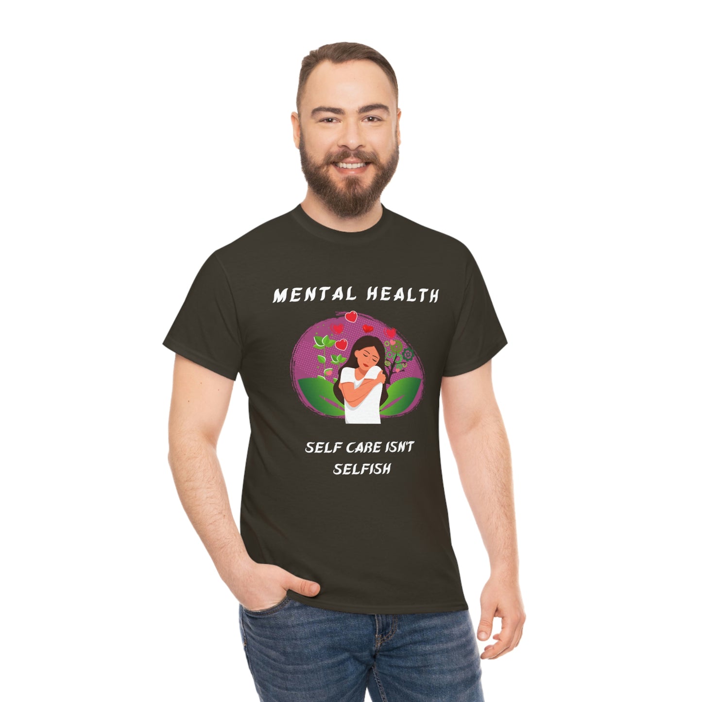 Mental Health Unisex Heavy Cotton Tee